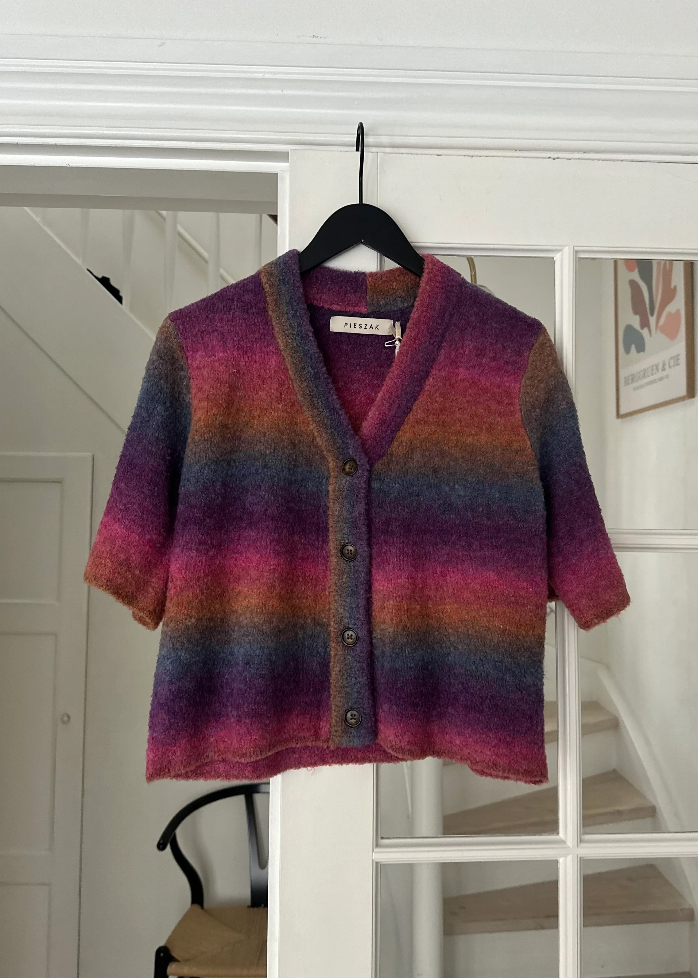 Pieszak PD-New Dew SS Cardigan 350 Bright Grape - Image 3
