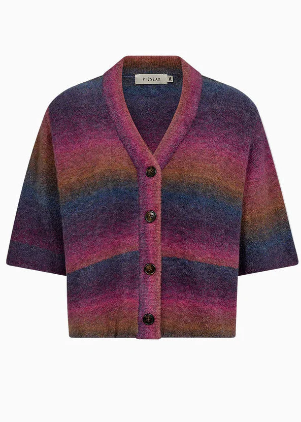 Pieszak PD-New Dew SS Cardigan 350 Bright Grape - Image 4