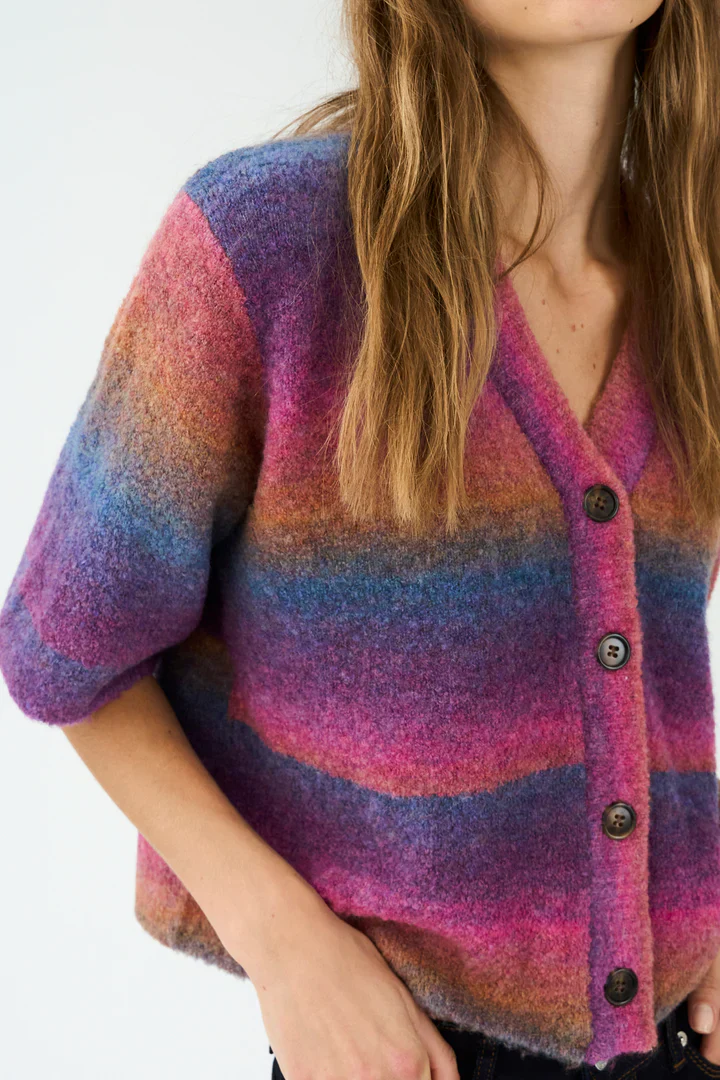 Pieszak PD-New Dew SS Cardigan 350 Bright Grape - Image 5