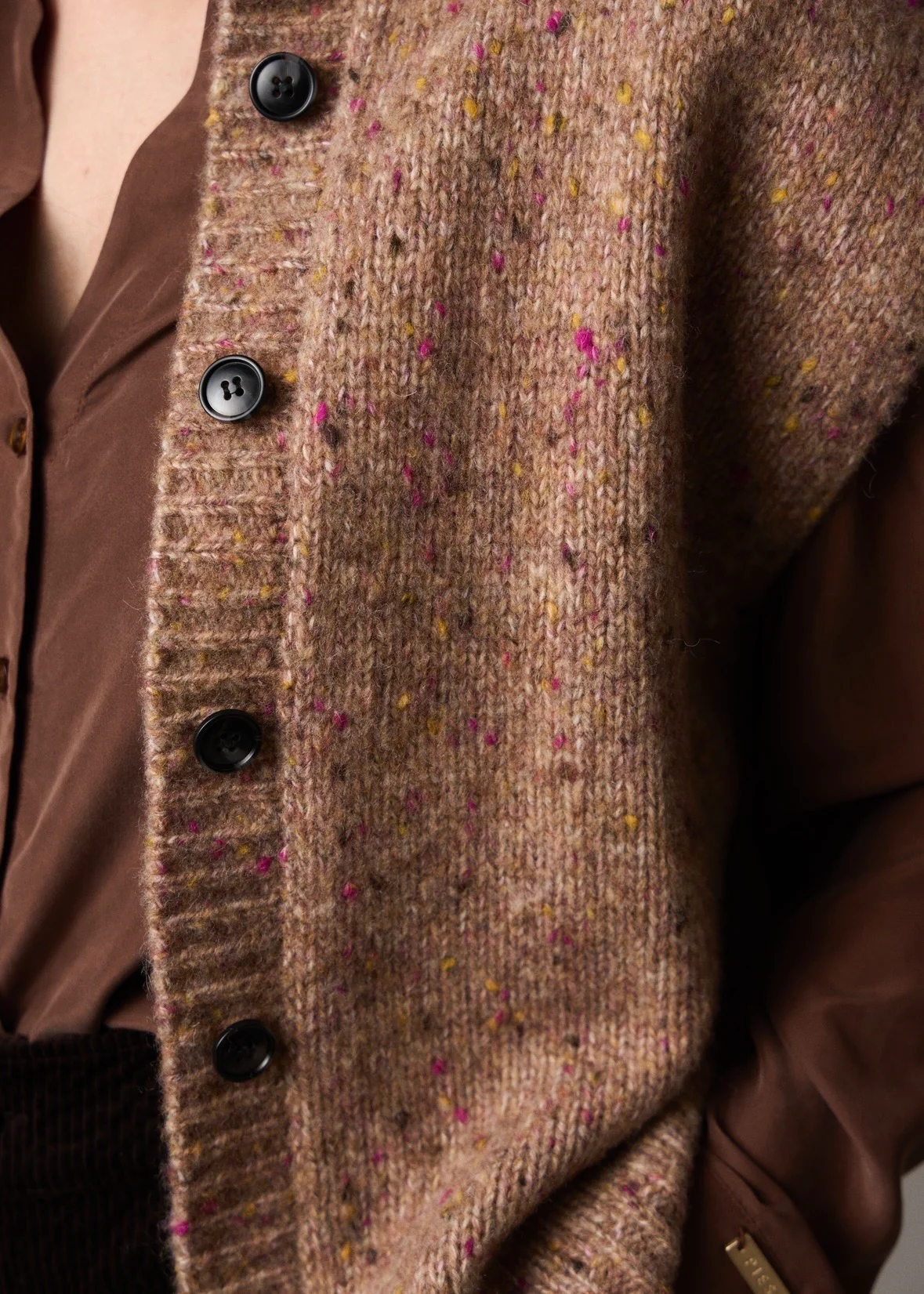 Pieszak PD-Percy Silk Shirt 71 Warm brown - Image 5