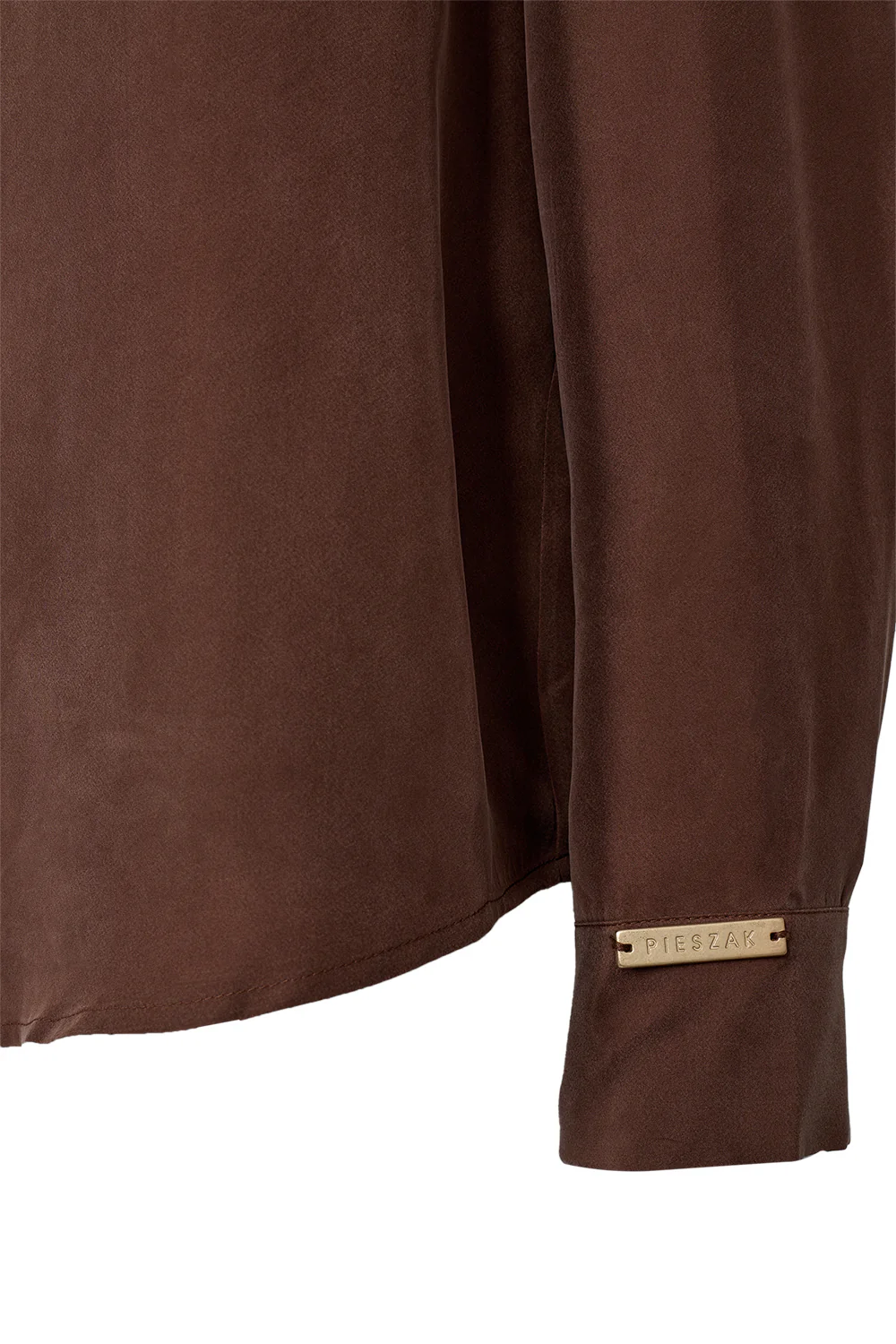 Pieszak PD-Percy Silk Shirt 71 Warm brown - Image 8