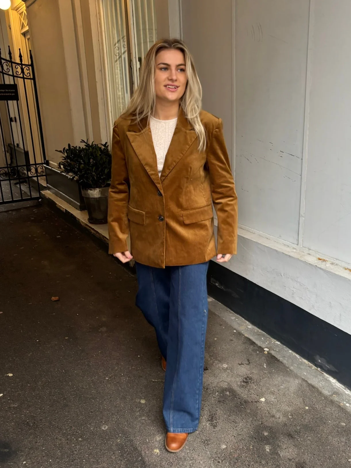 Sofie Schnoor Pennys blazer Mustard - Image 3