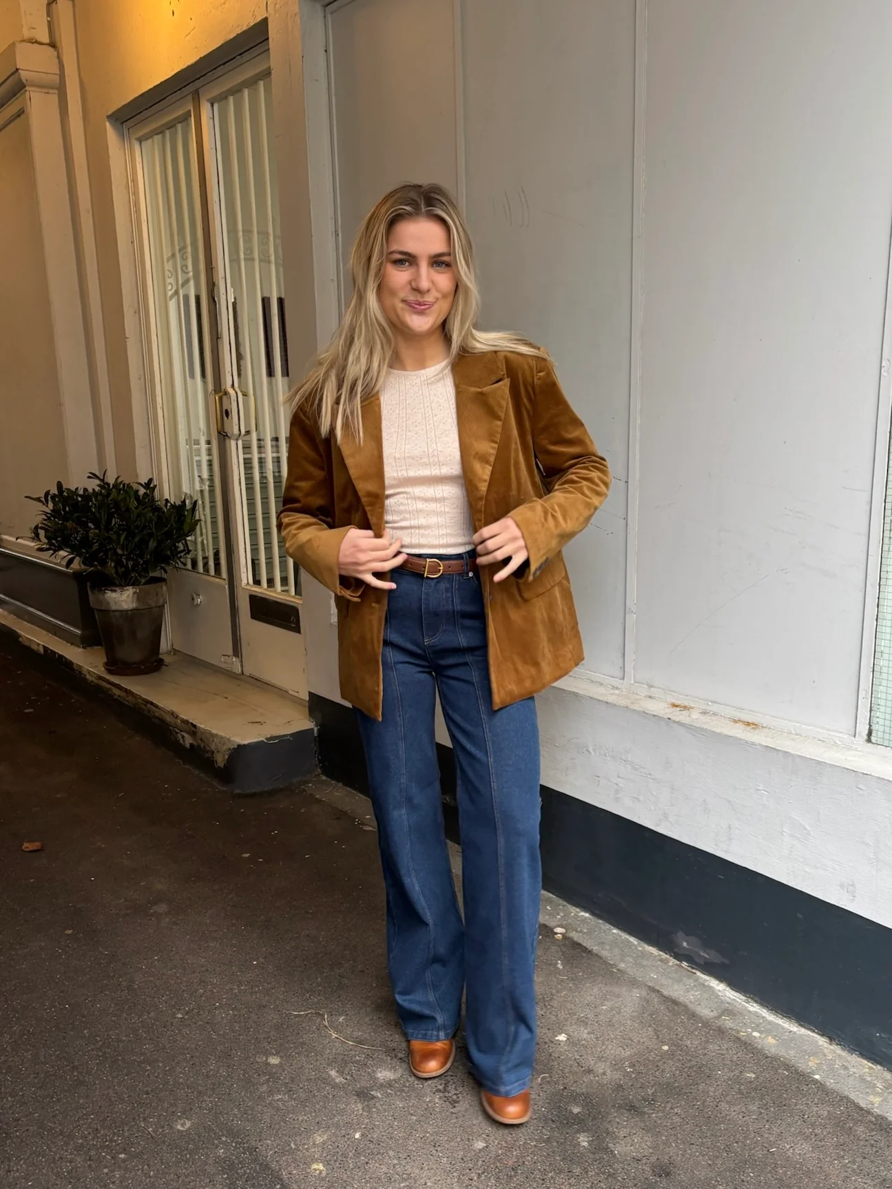 Sofie Schnoor Pennys blazer Mustard - Image 4