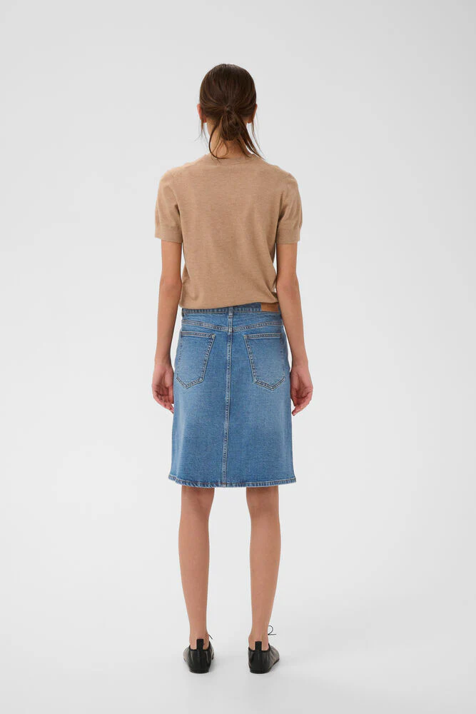 Inwear PheifferIW Rylie Skirt Medium Blue - Image 5