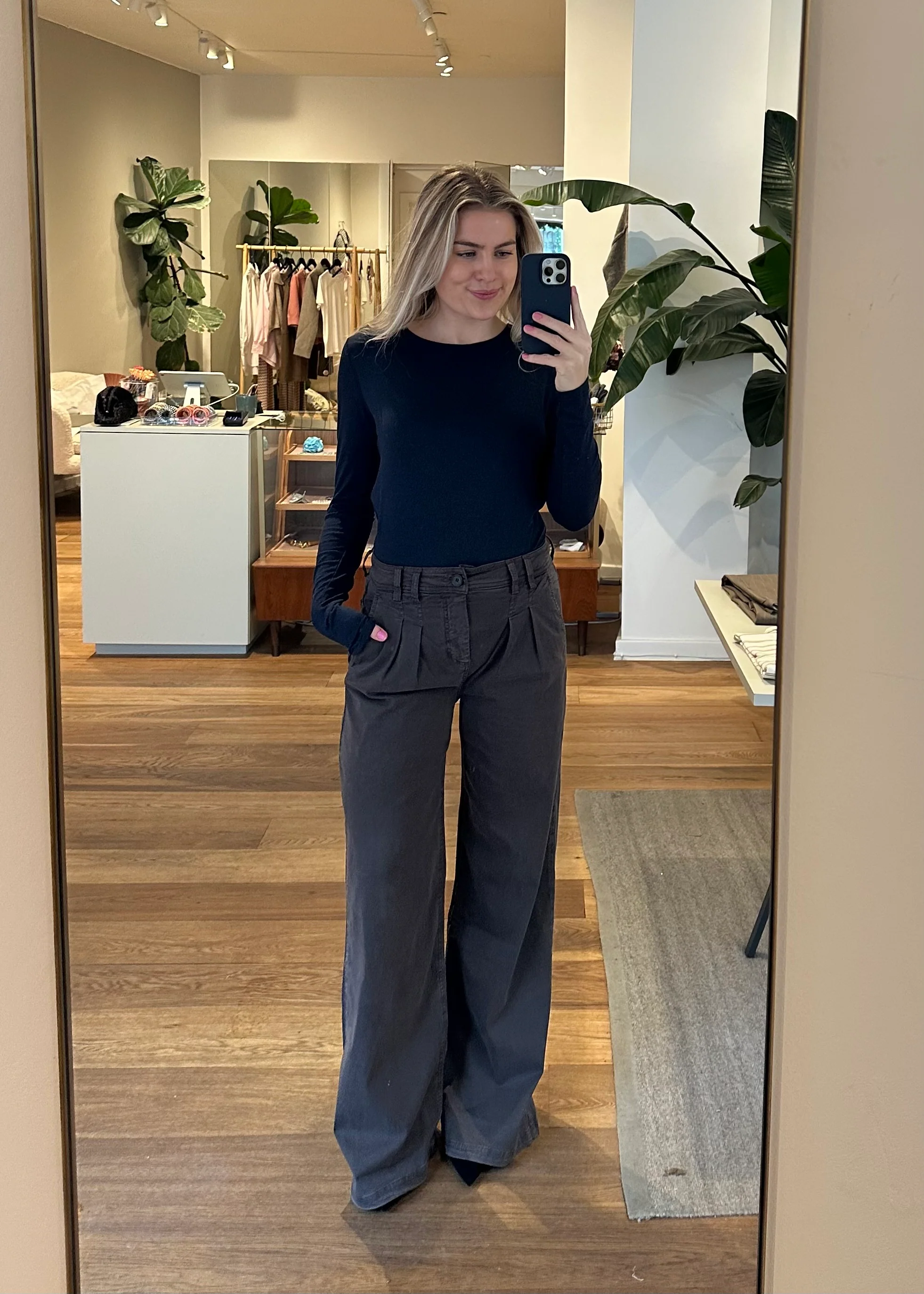 Pieszak PD-Sasha French Pleat Pant coffee (brun) - Image 4