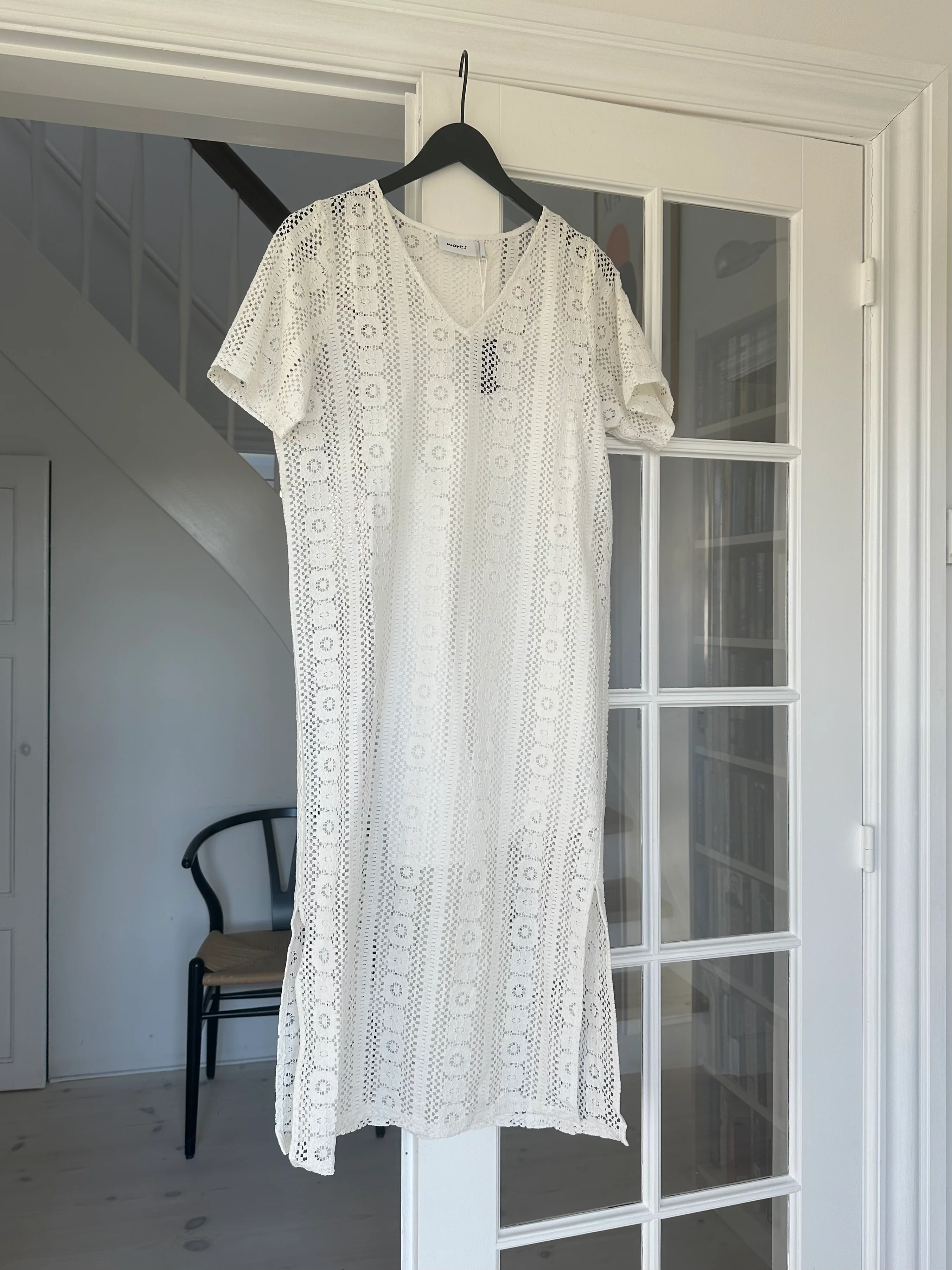 Moves Pillano Midi Dress Birch - Image 3