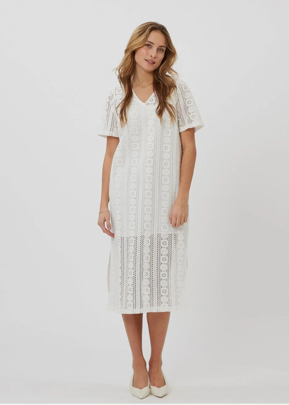 Moves Pillano Midi Dress Birch - Image 8