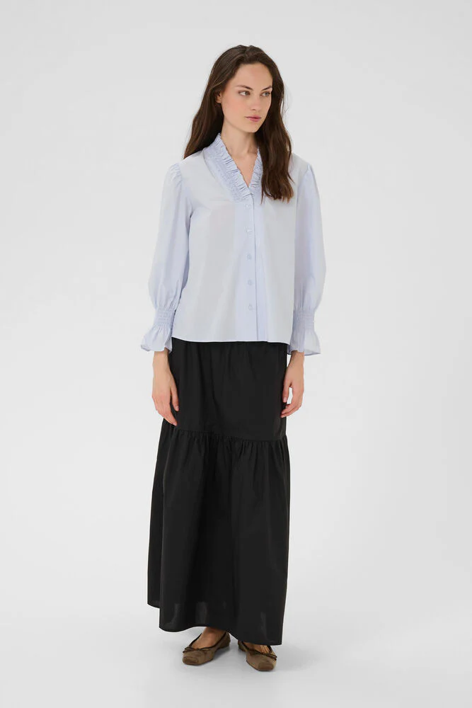 Karen By Simonsen KBChilly Shirt heather (lyseblå) - Image 5