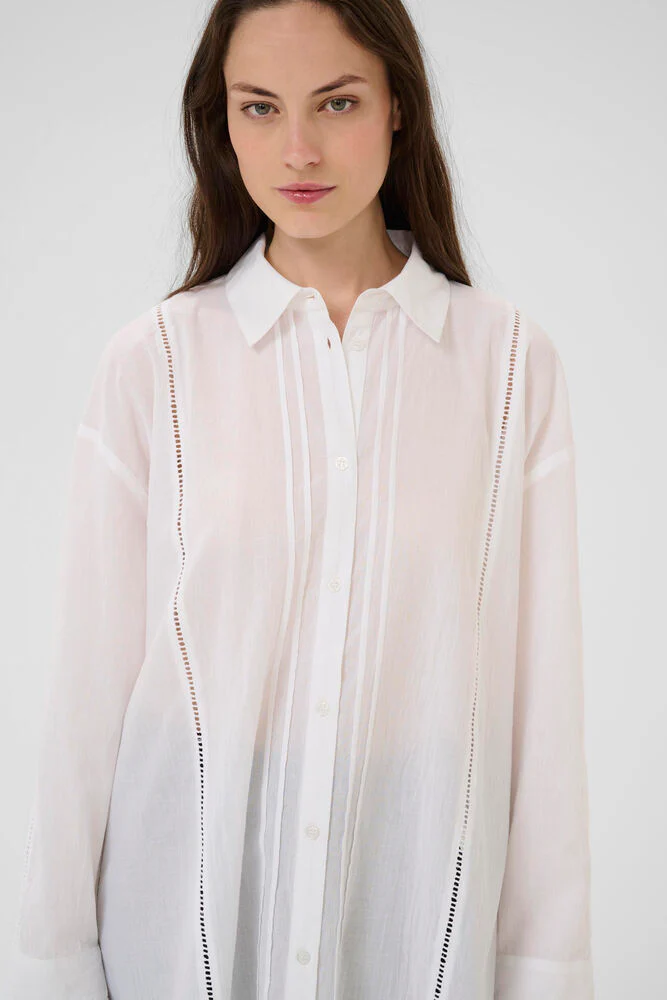 Karen By Simonsen KBOmmi Vilde Shirt white - Image 2