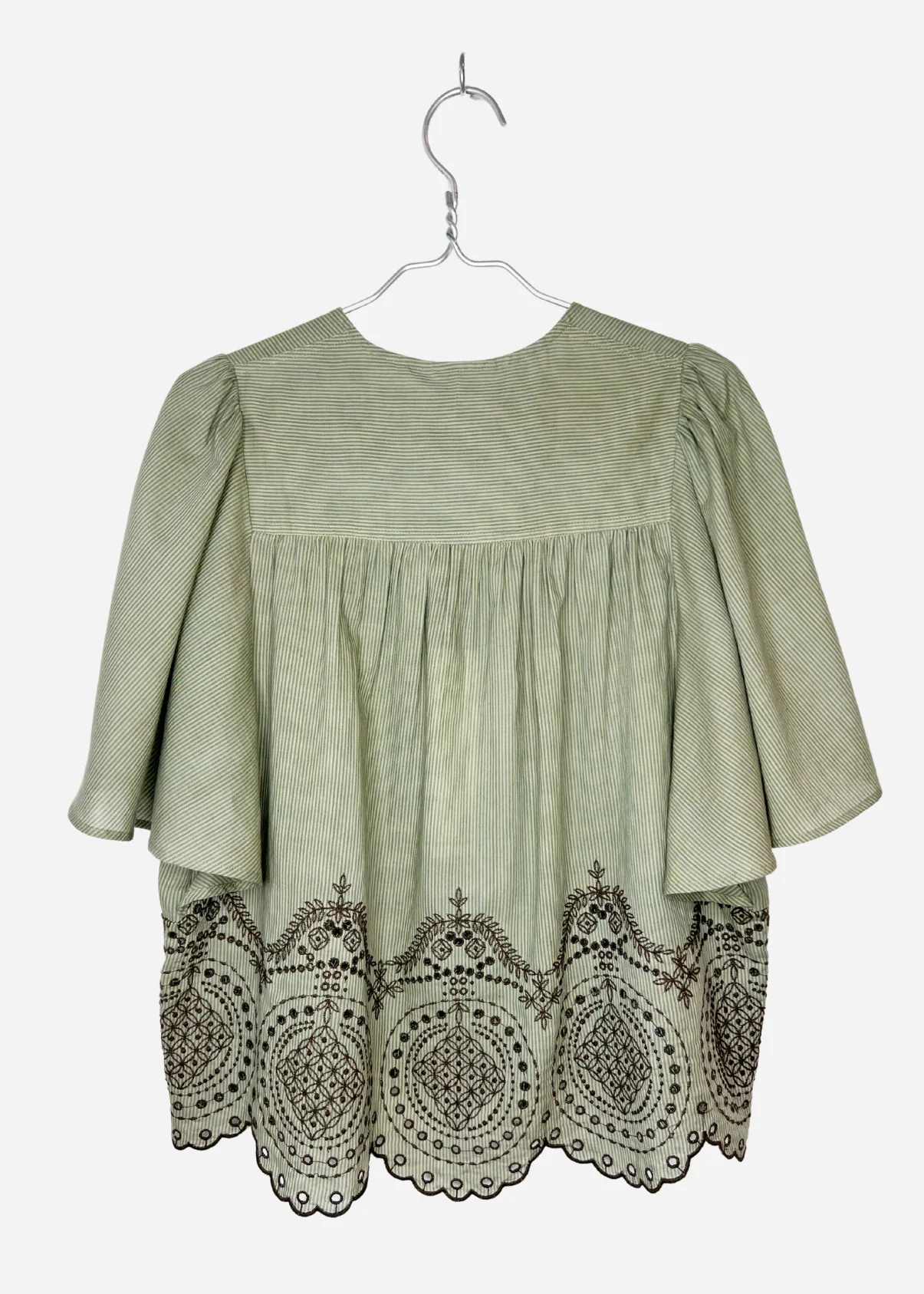 Project AJ117 Cleo Blouse Olive - Image 2