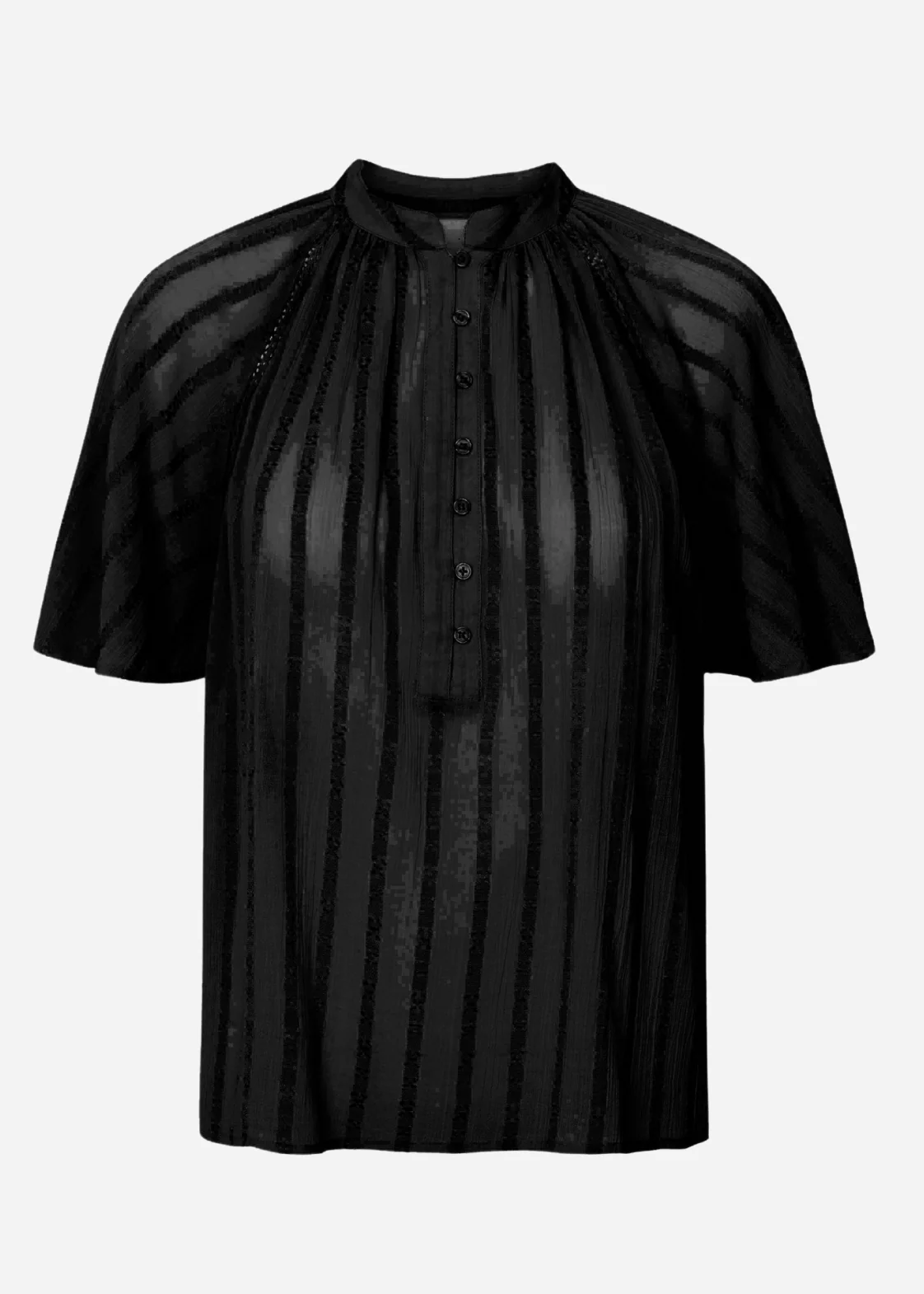 Project AJ117 Sandie Blouse black - Image 3