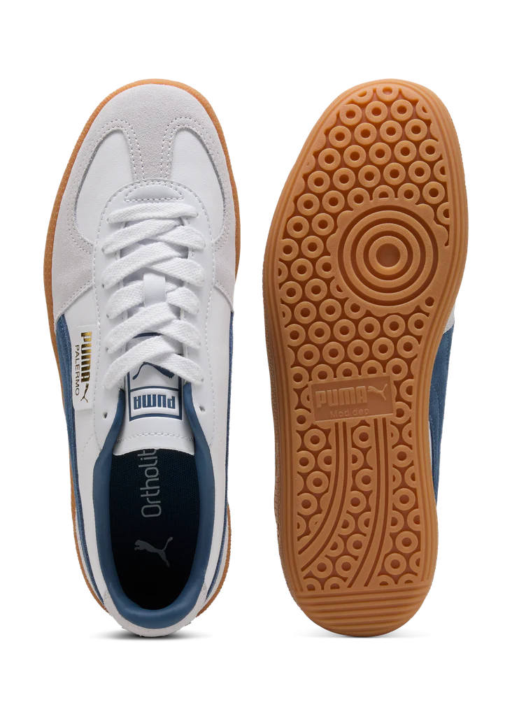 Puma Palermo White Dark Indigo - Image 3