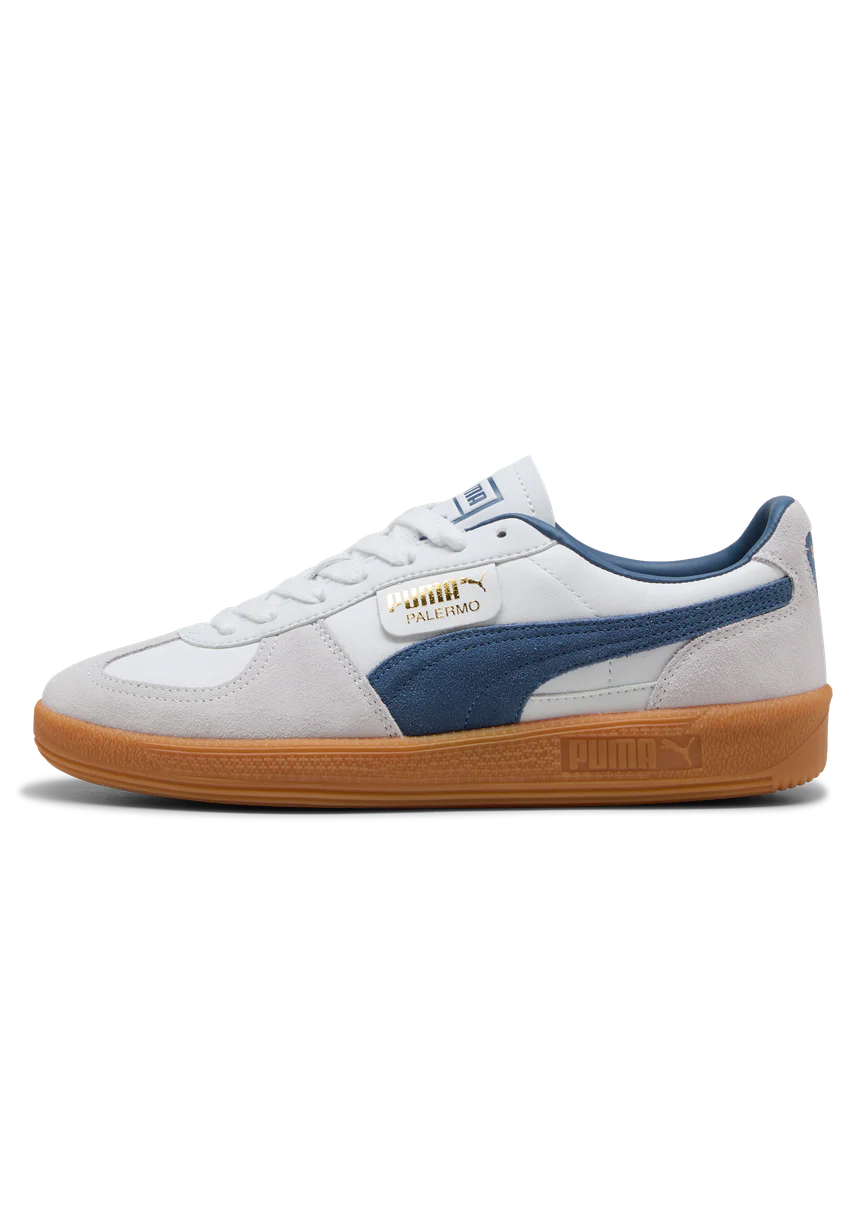 Puma Palermo White Dark Indigo - Image 4
