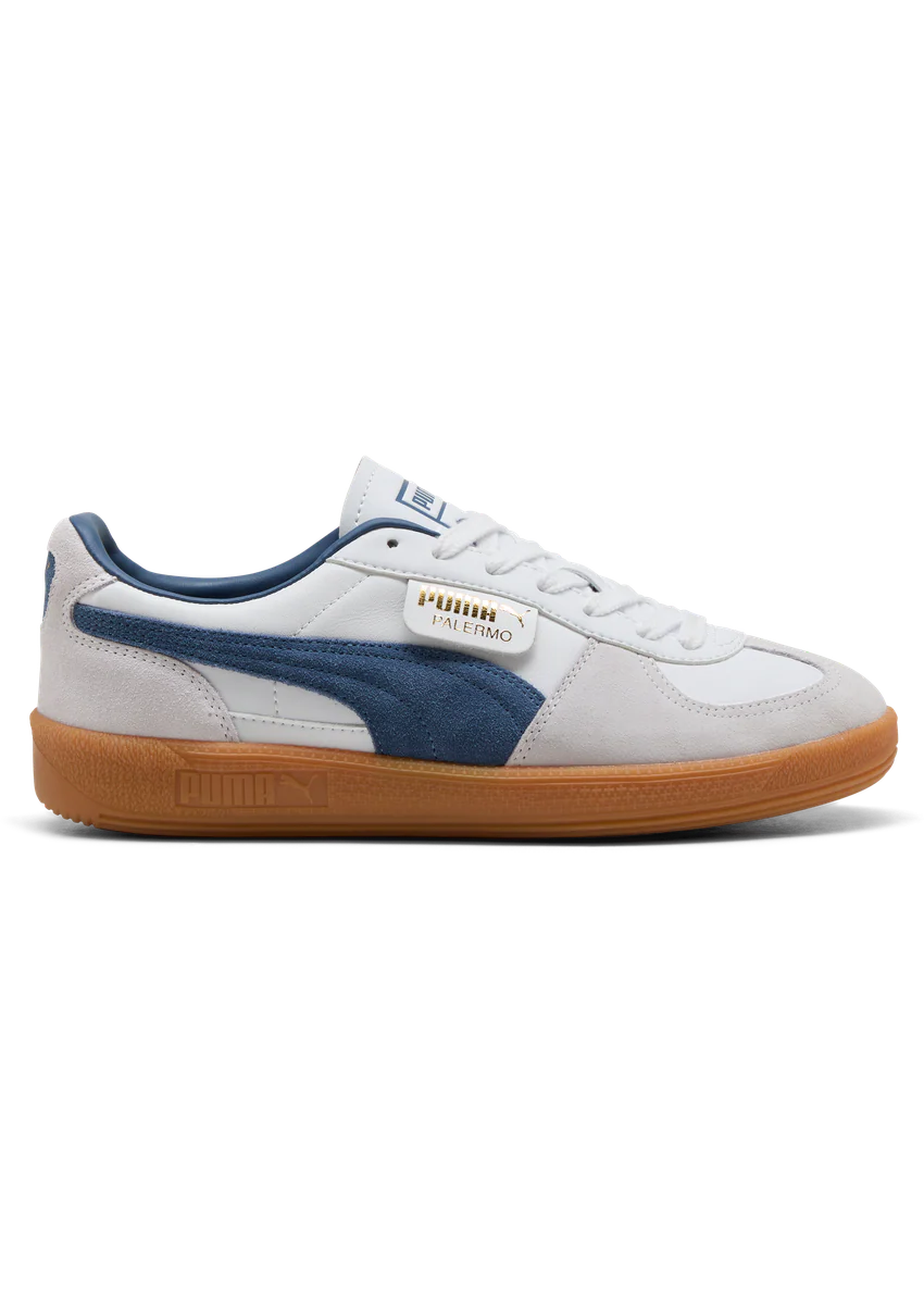Puma Palermo White Dark Indigo - Image 6