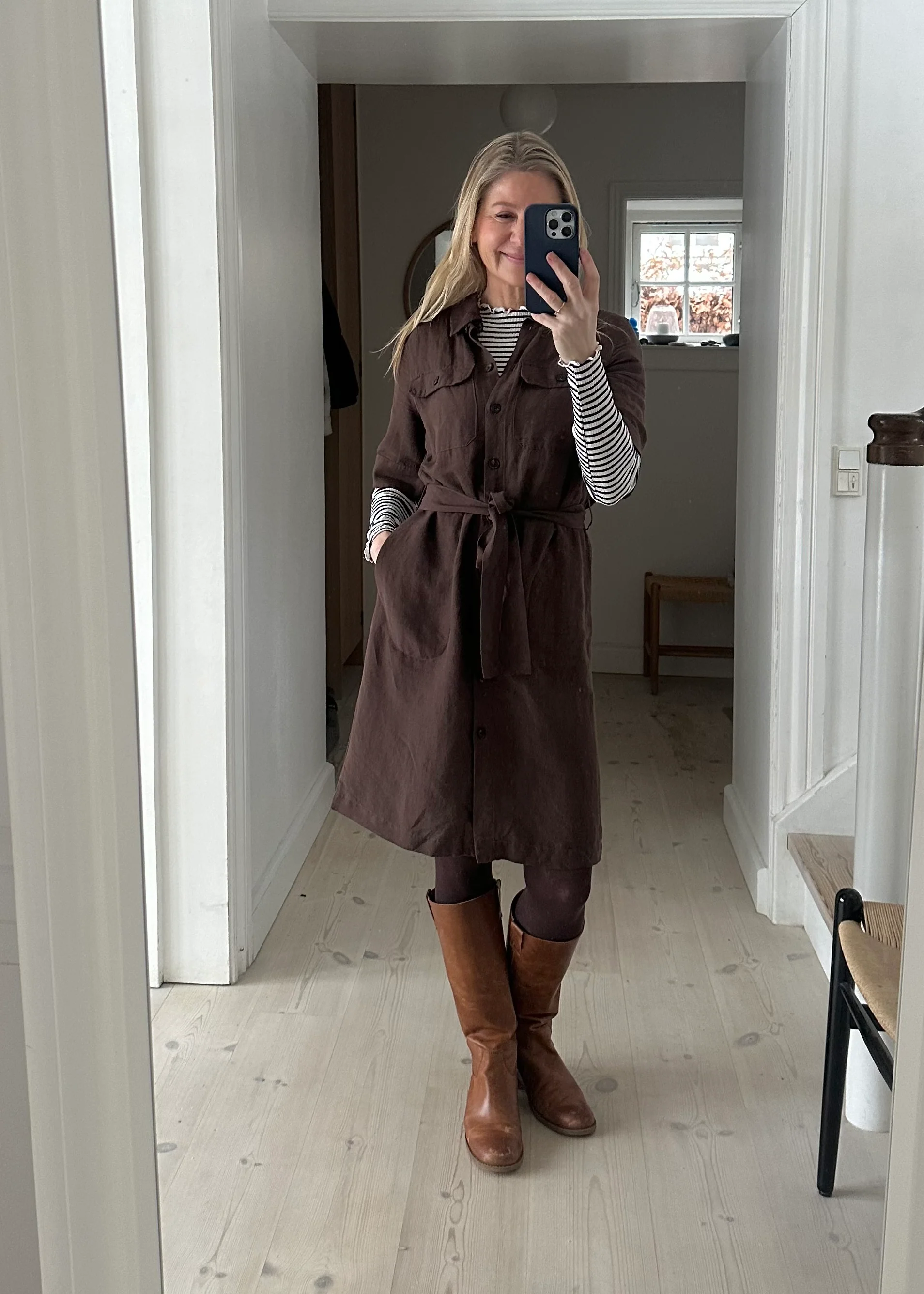 Part Two RailiPW Dress Bracken (brun) - Image 6