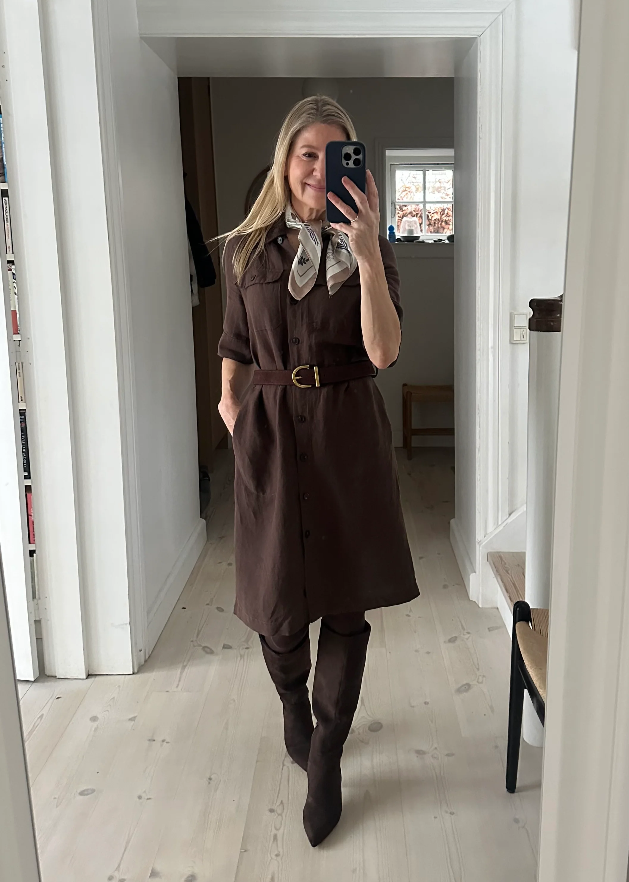 Part Two RailiPW Dress Bracken (brun) - Image 7