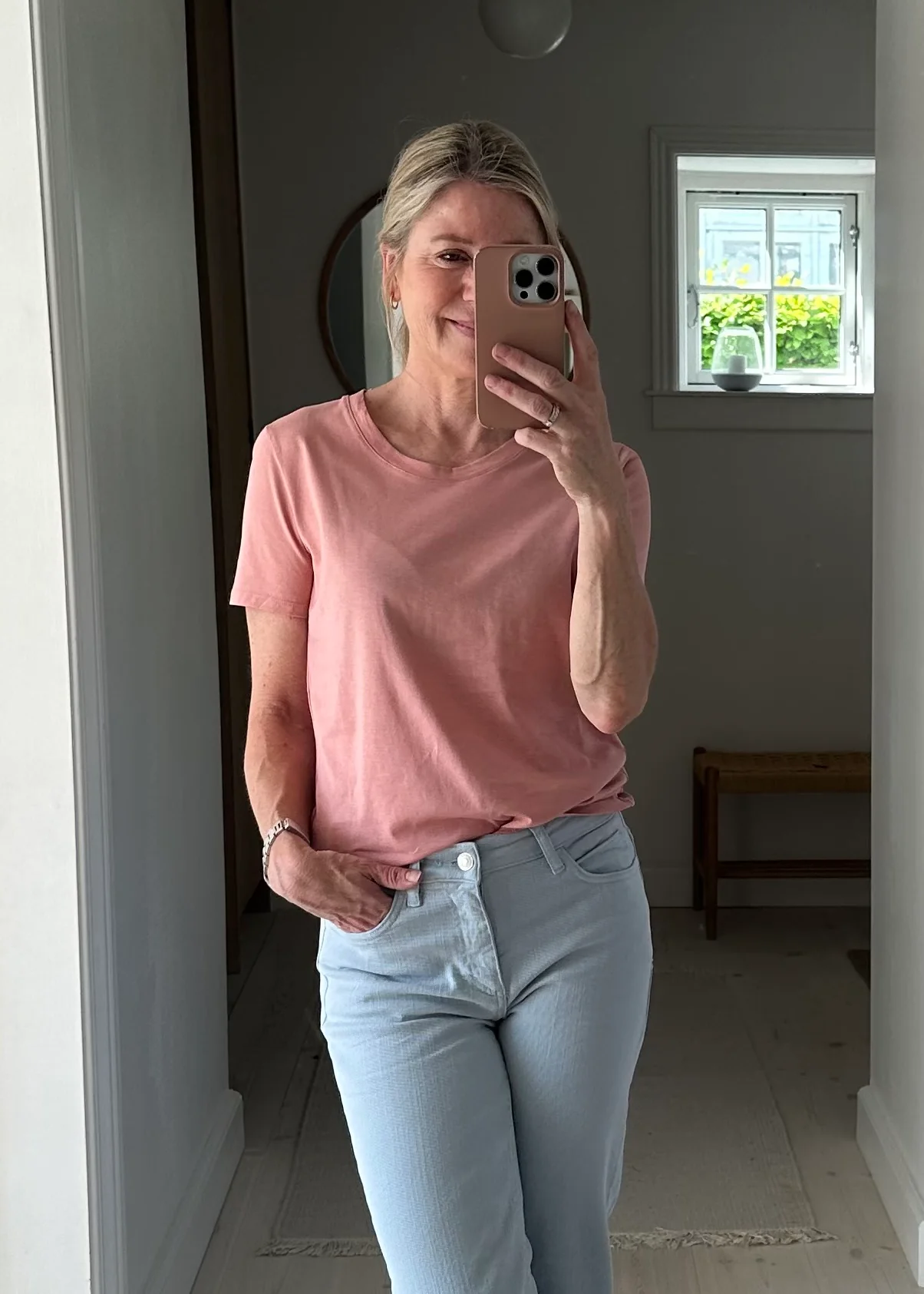 Basic Apparel Rebekka Tee GOTS Cameo - Image 2