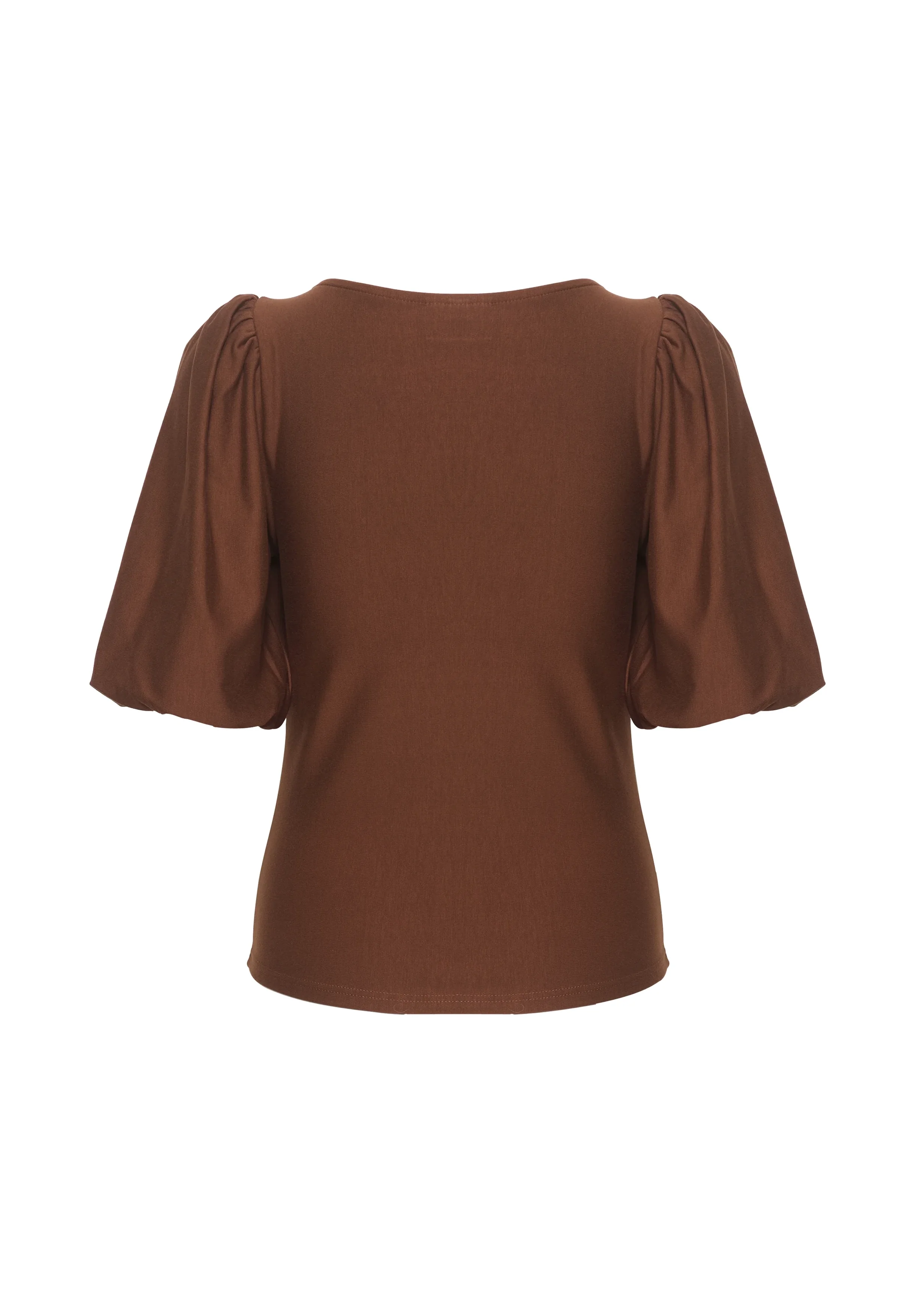 Gestuz RifaGZ balloon top Sorrel Horse Brown - Image 5