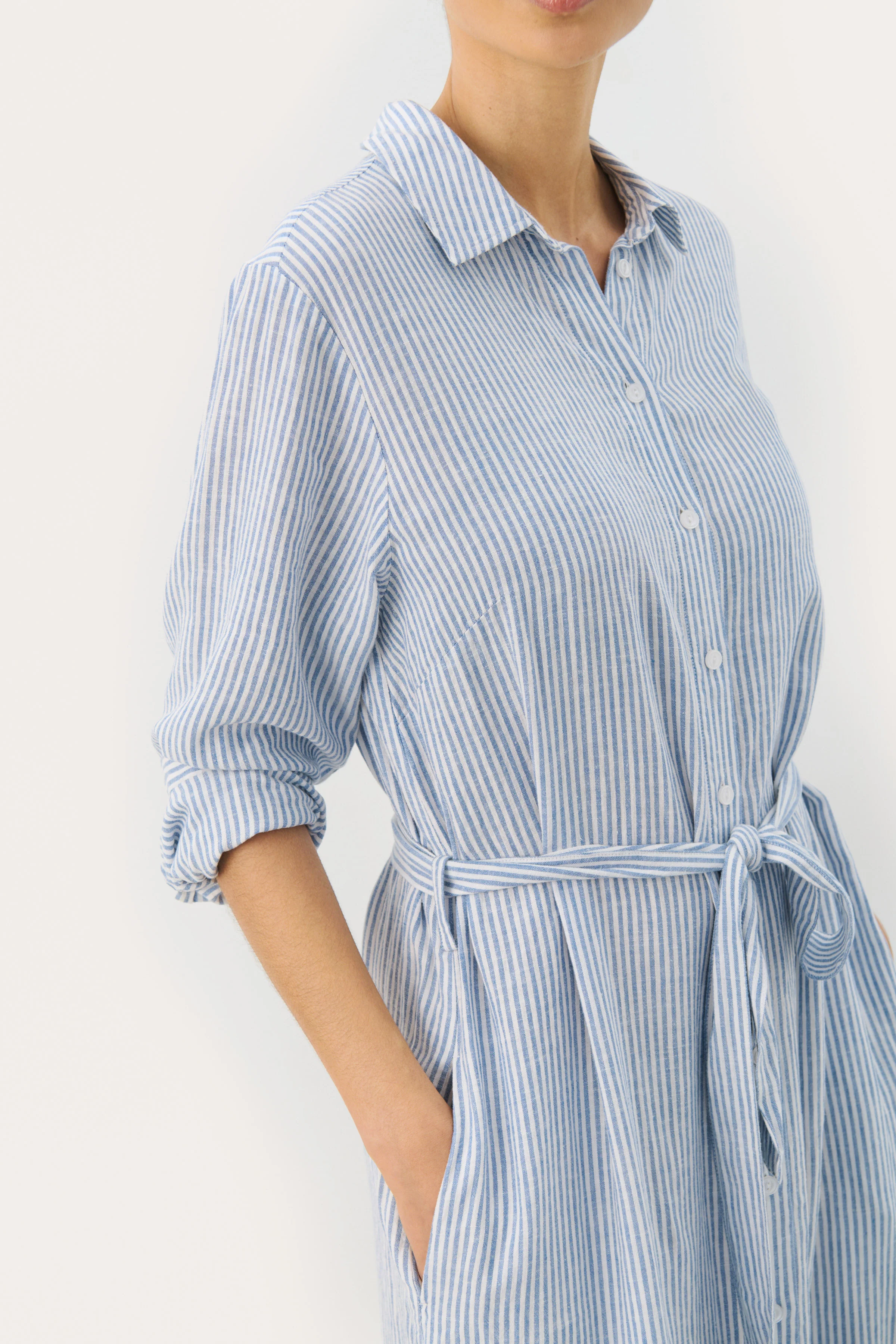 Part Two RonyaPW Dress Riviera Stripe - Image 2