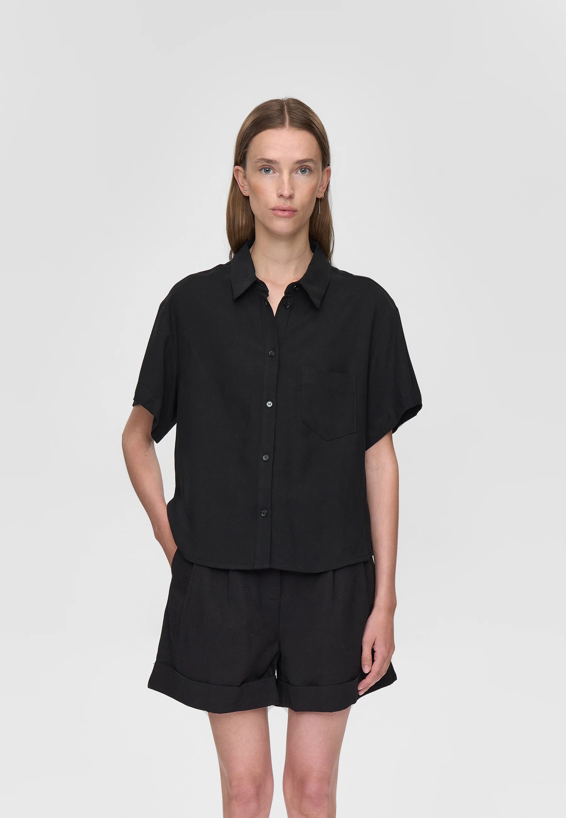 Minimum Sage shirt 4191 black - Image 3