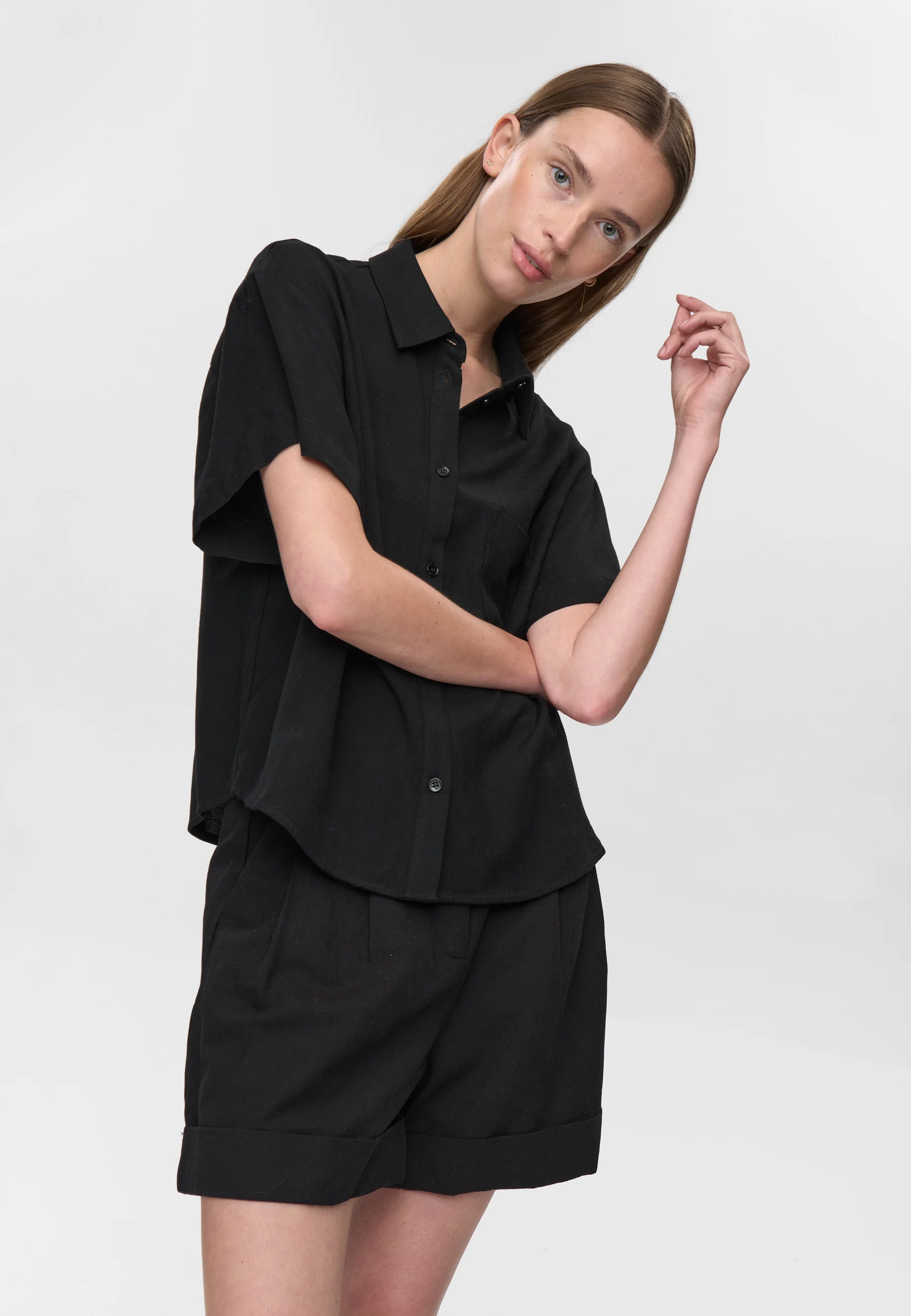 Minimum Sage shirt 3069 black - Image 2