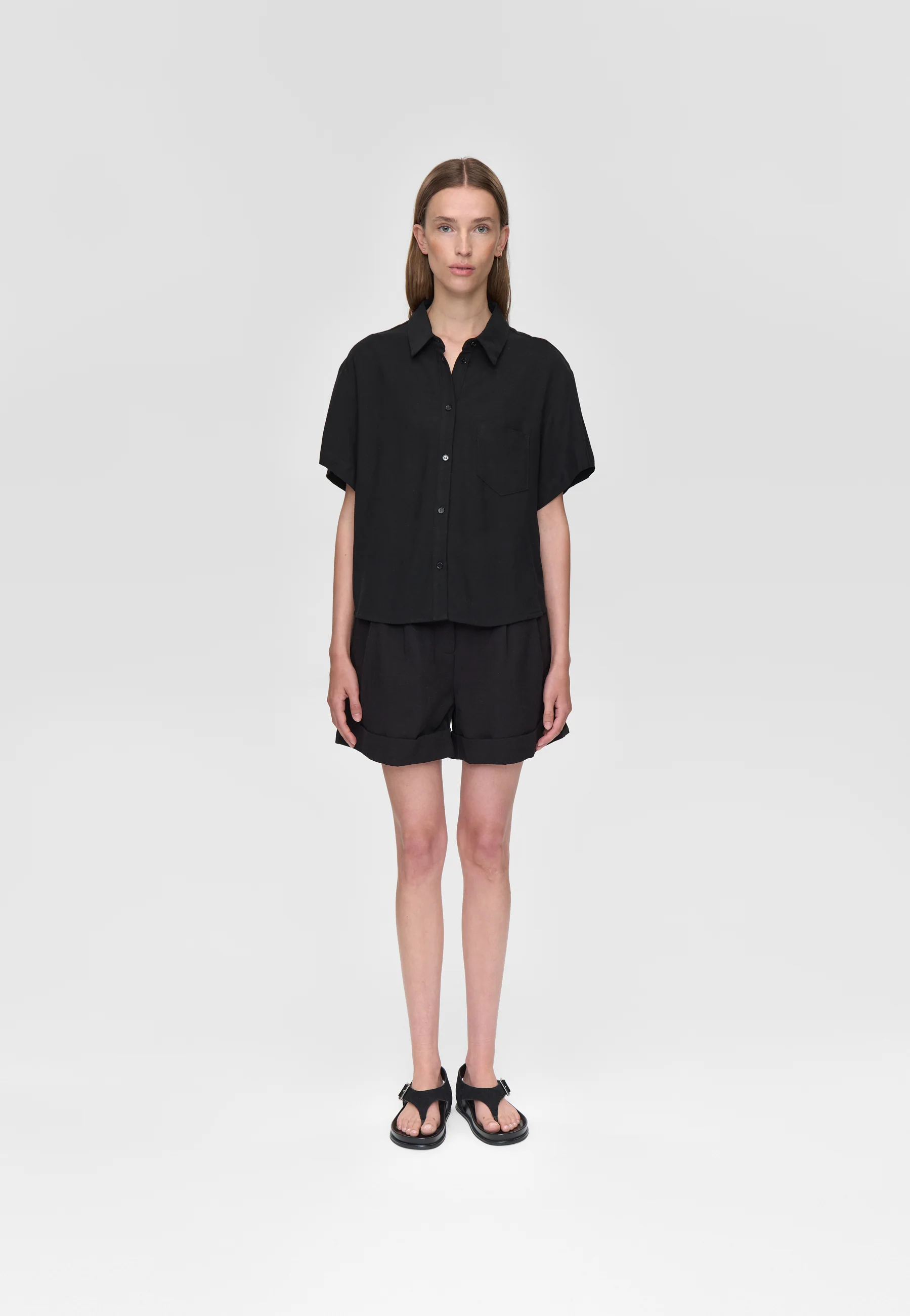 Minimum Sage shirt 3069 black - Image 3