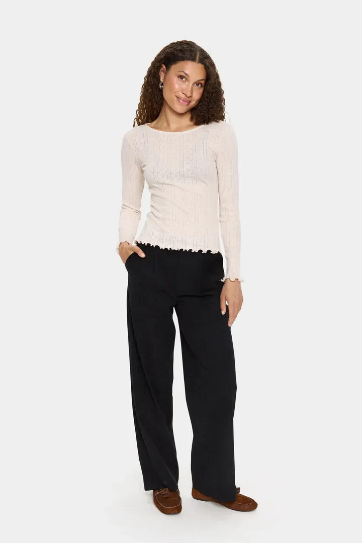 Saint Tropez GruSZ Blouse Rice Melange - Image 5