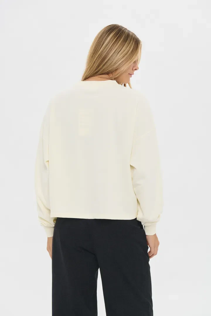 Saint Tropez IdamayeSZ Sweatshirt Ice - Image 3