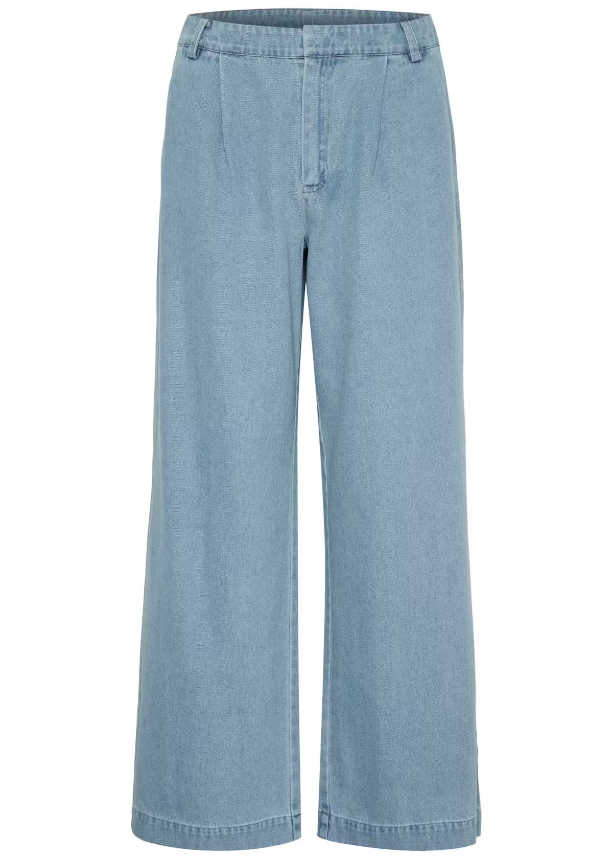 Saint Tropez JaclynSZ Pants Light Blue Denim - Image 3