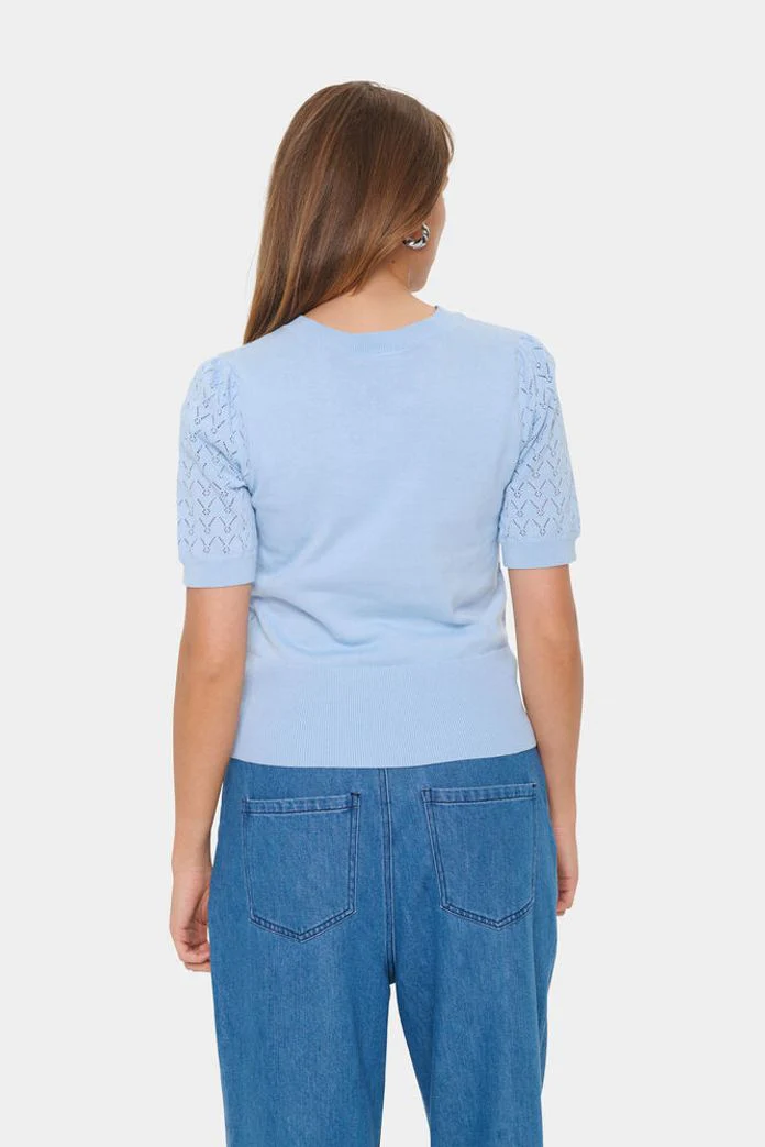 Saint Tropez KarnaSZ Pullover Chambray Blue - Image 4