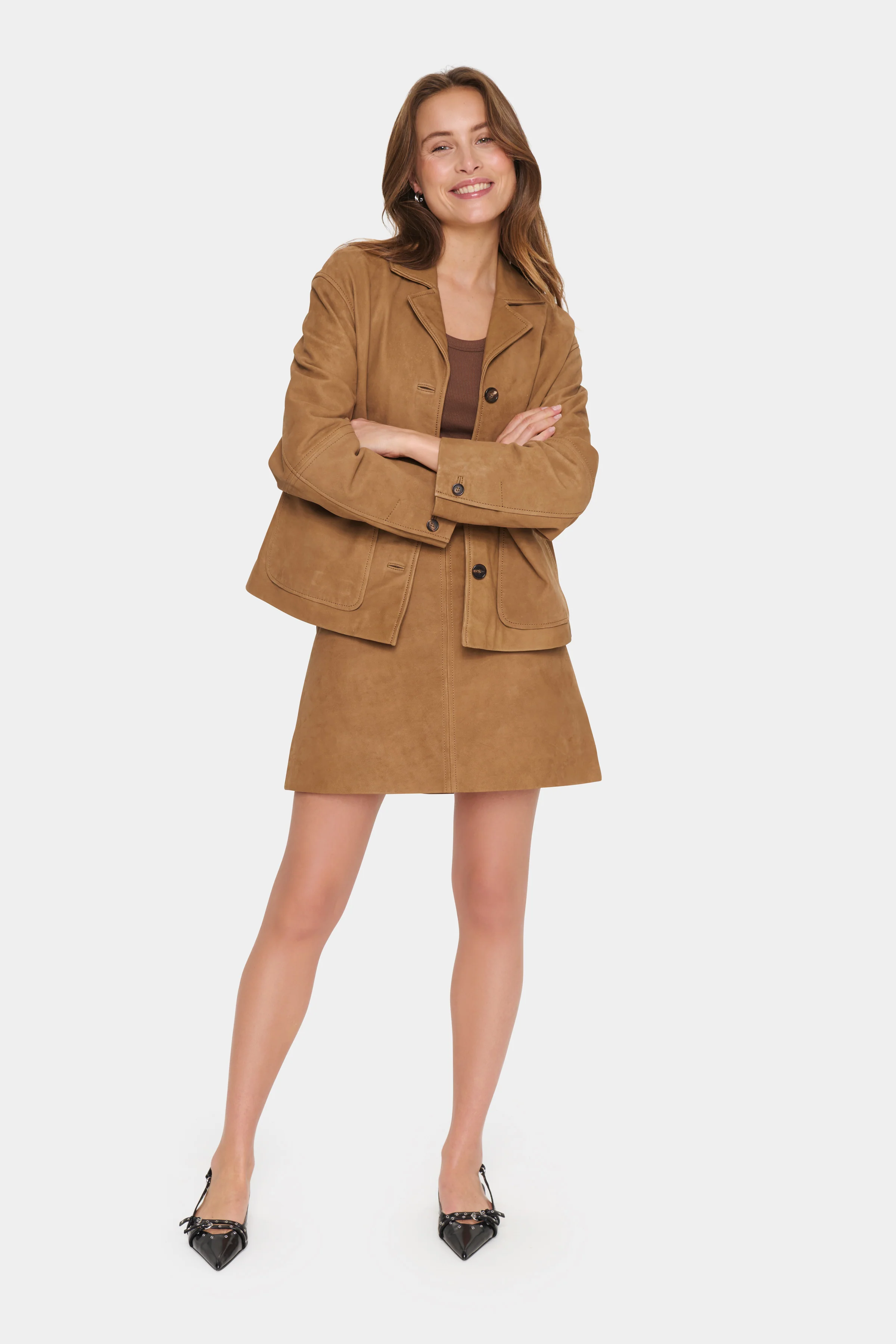 Saint tropez LuellaSZ Leather skirt - Image 4