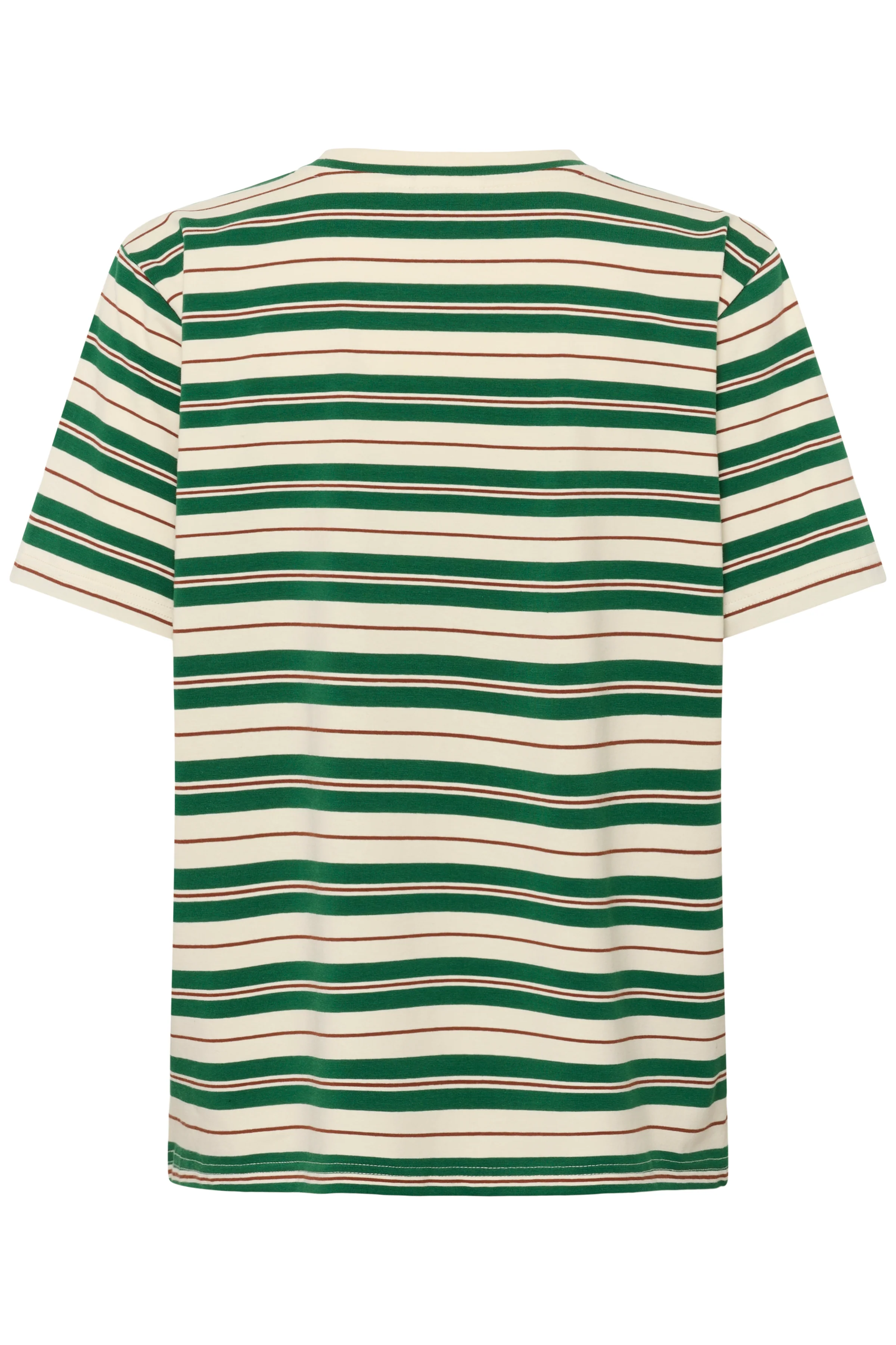 Saint Tropez Mhersz Tshirt Green multi stripe - Image 4