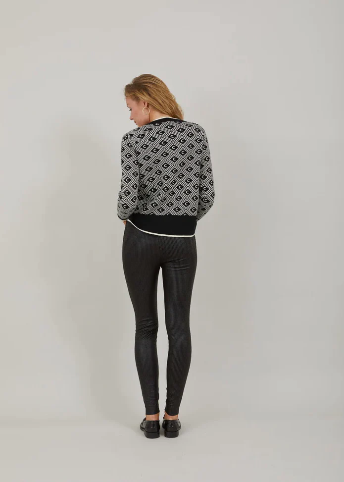 Coster Copenhagen Seawool with logo black cream - Image 5