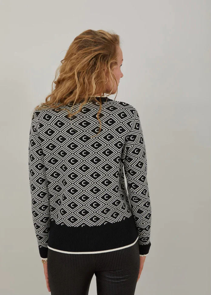 Coster Copenhagen Seawool with logo black cream - Image 7