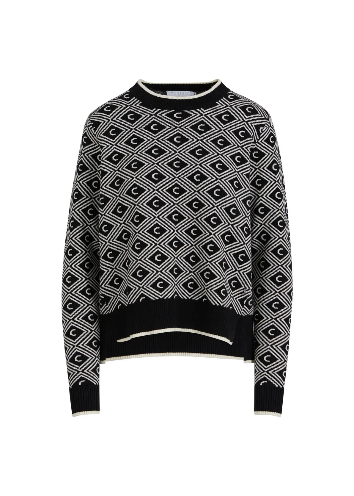 Coster Copenhagen Seawool with logo black cream - Image 8