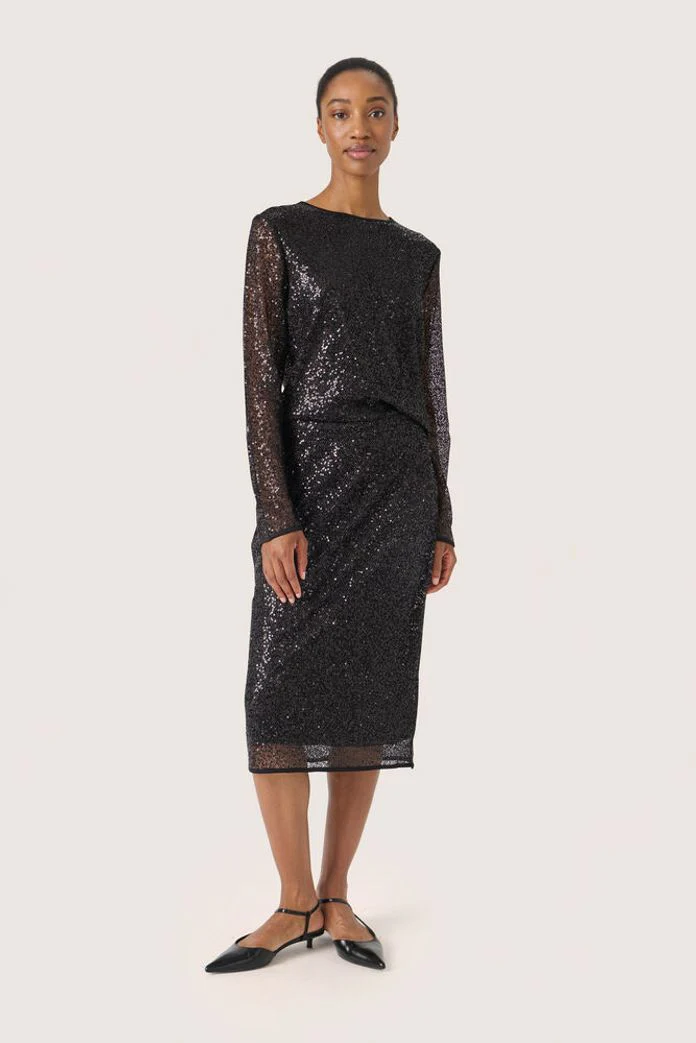 Soaked SLAdea Midi Skirt black - Image 3