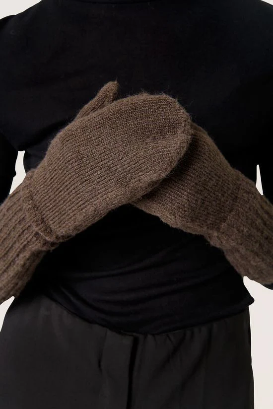 Soaked SLAnaye Mittens  Morel Melange - Image 3