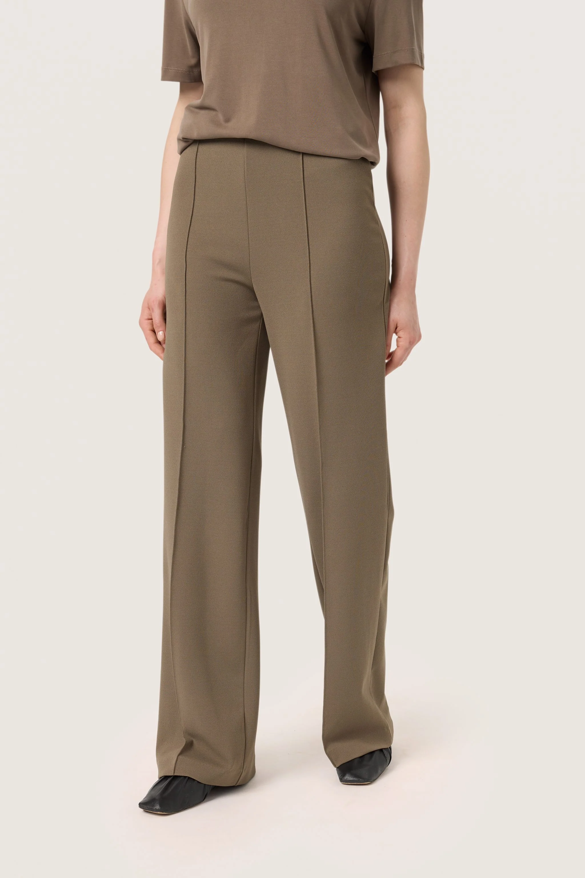 Soaked in Luxury SLBea Pants Morel - Image 2