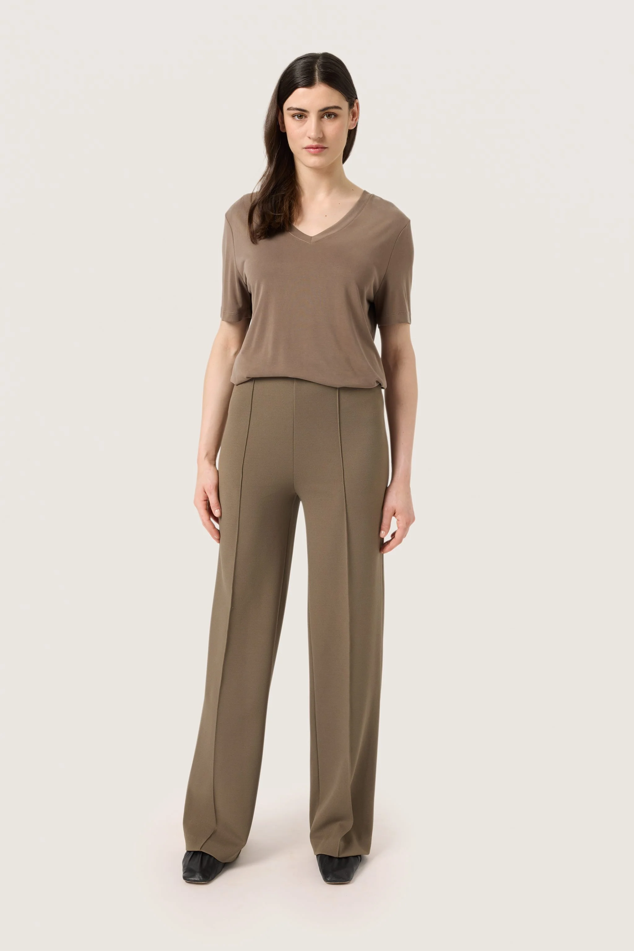 Soaked in Luxury SLBea Pants Morel - Image 3