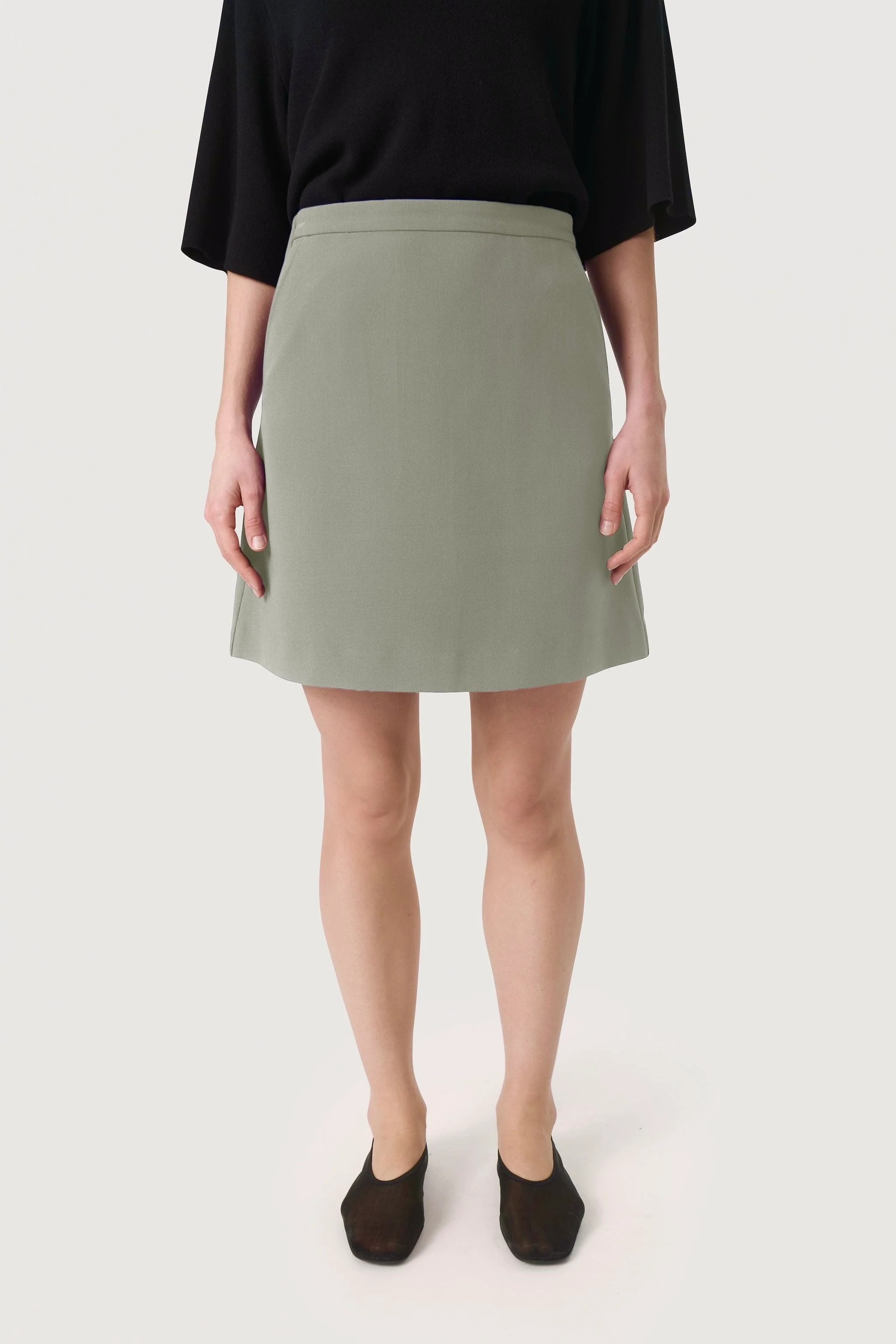 Soaked SLCorinne Aline skirt Shadow - Image 3