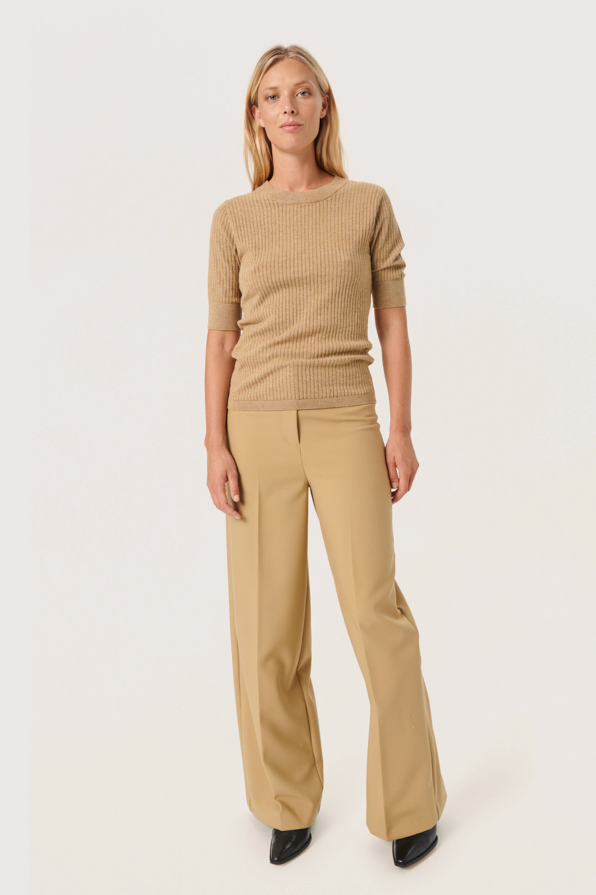 Soaked in Luxury Spina Tee kelp melange - Image 6