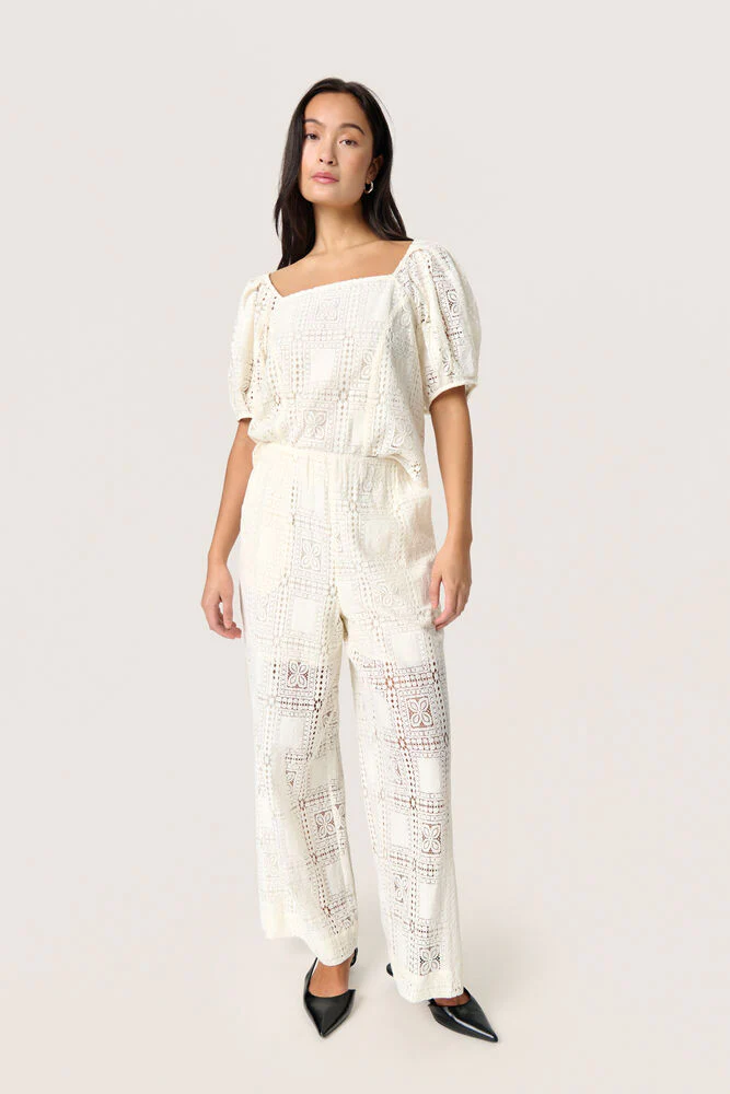 Soaked SLCoopelia Atlanta Pants whisper white - Image 3