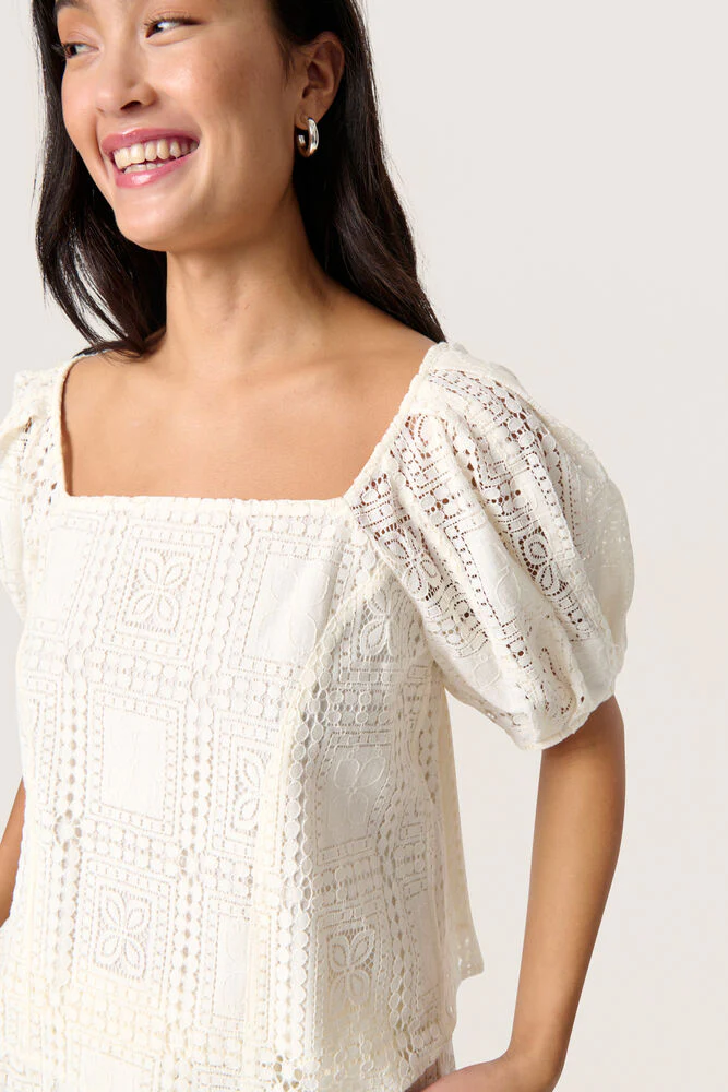 Soaked SLCoopelia Blouse SS whisper white - Image 3