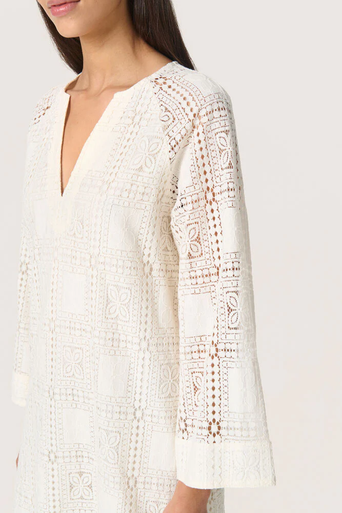 Soaked SLCoopelia Dress whisper white - Image 3