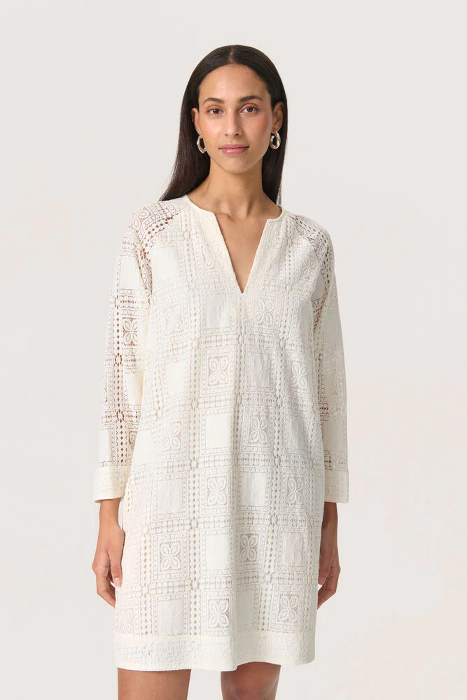 Soaked SLCoopelia Dress whisper white - Image 4