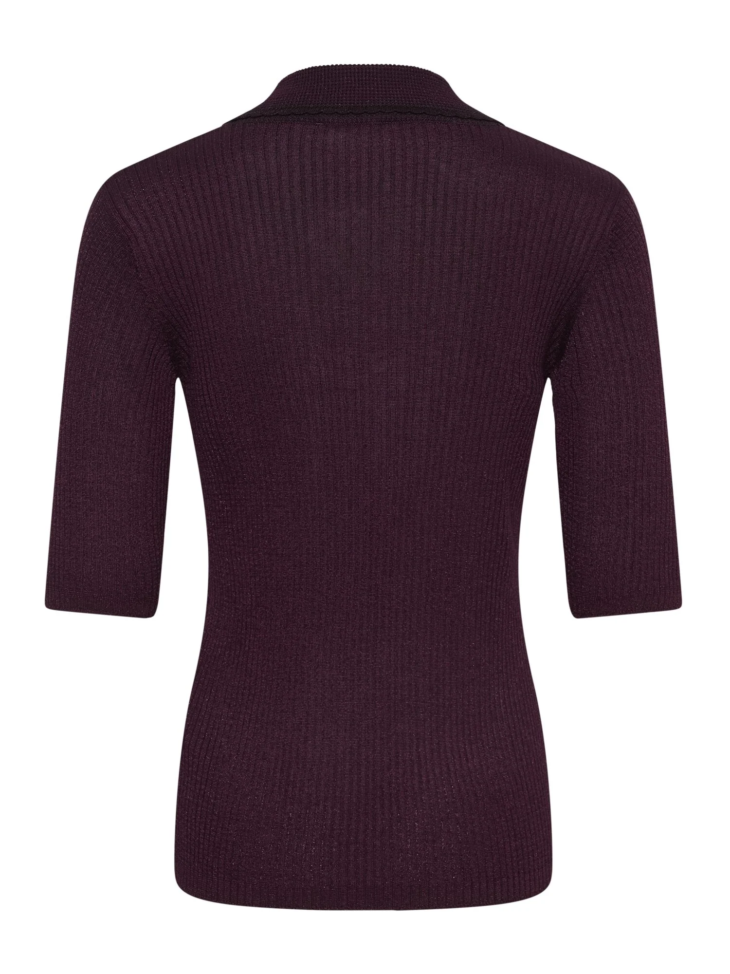 Soaked SLLaisa Polo Pullover Winetasting bordeaux - Image 3