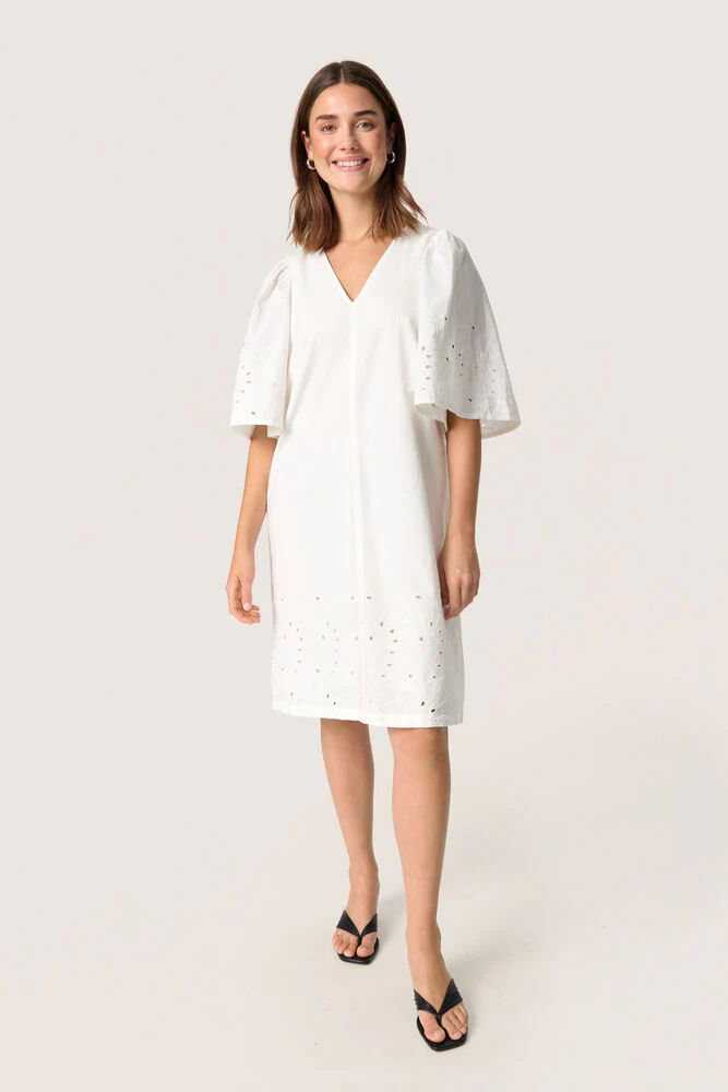 Soaked SLManja Dress SS broken white - Image 2