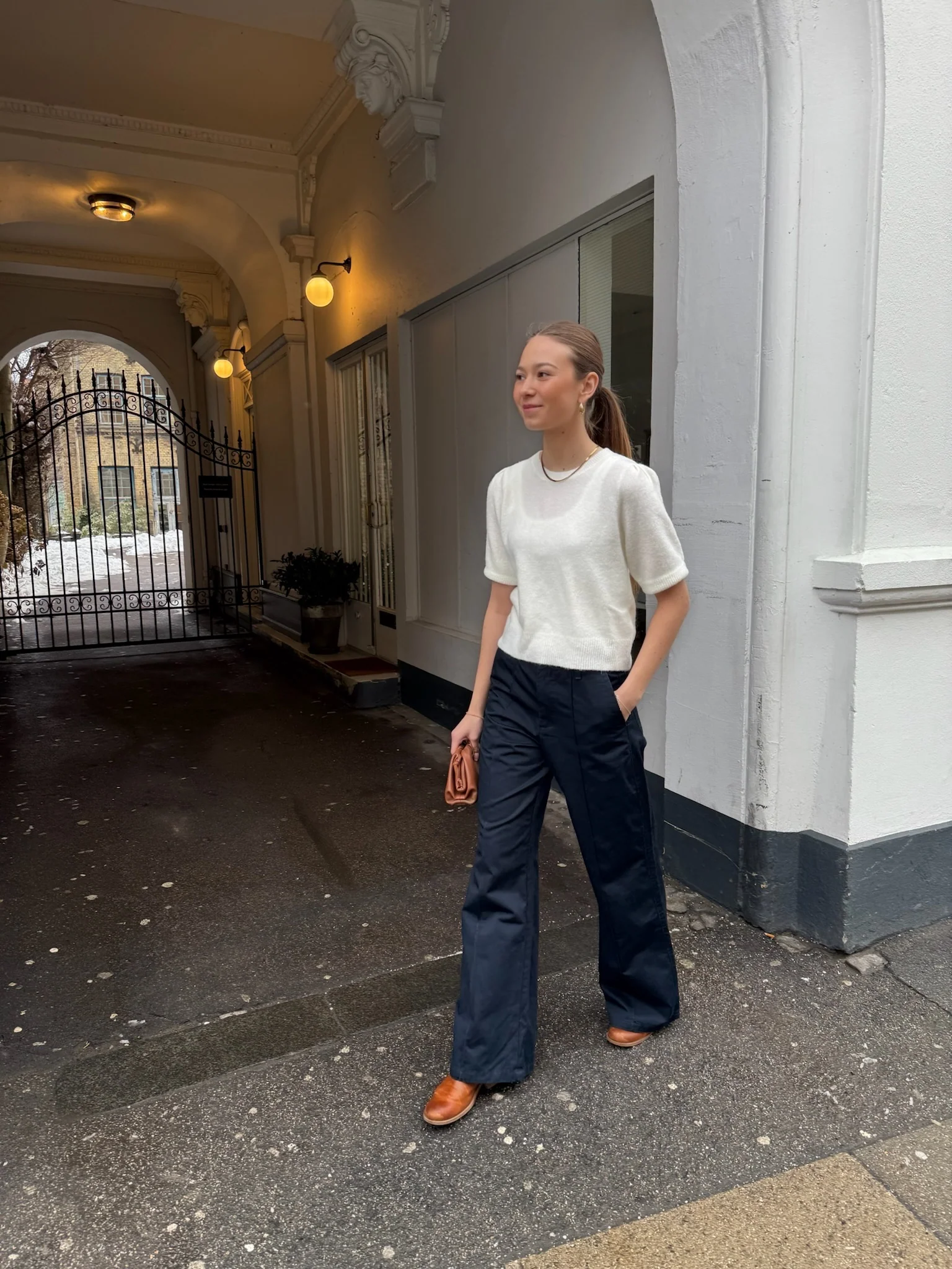 Sofie Schnoor Izzasw Trousers navy blue - Image 3