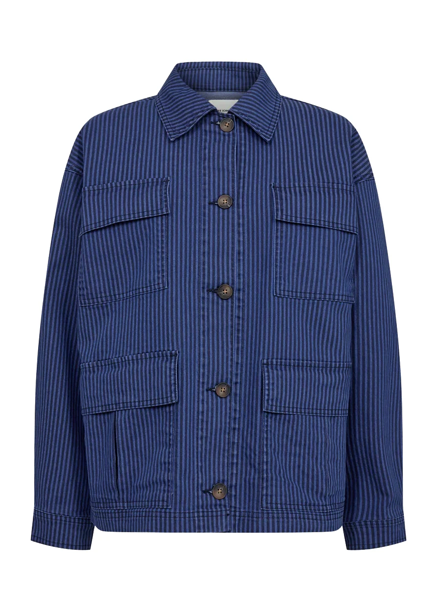 Sofie Schnoor Lynn Jacket Cobalt Striped - Image 2
