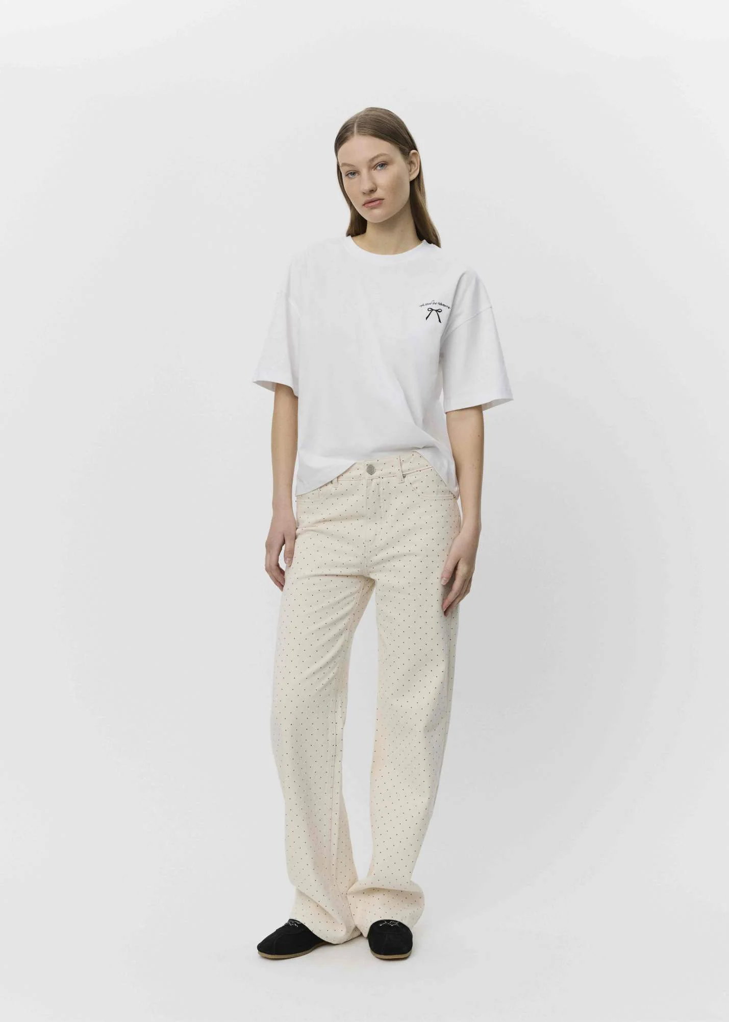 Sofie Schnoor Vera T-shirt S253380 Brilliant White - Image 3